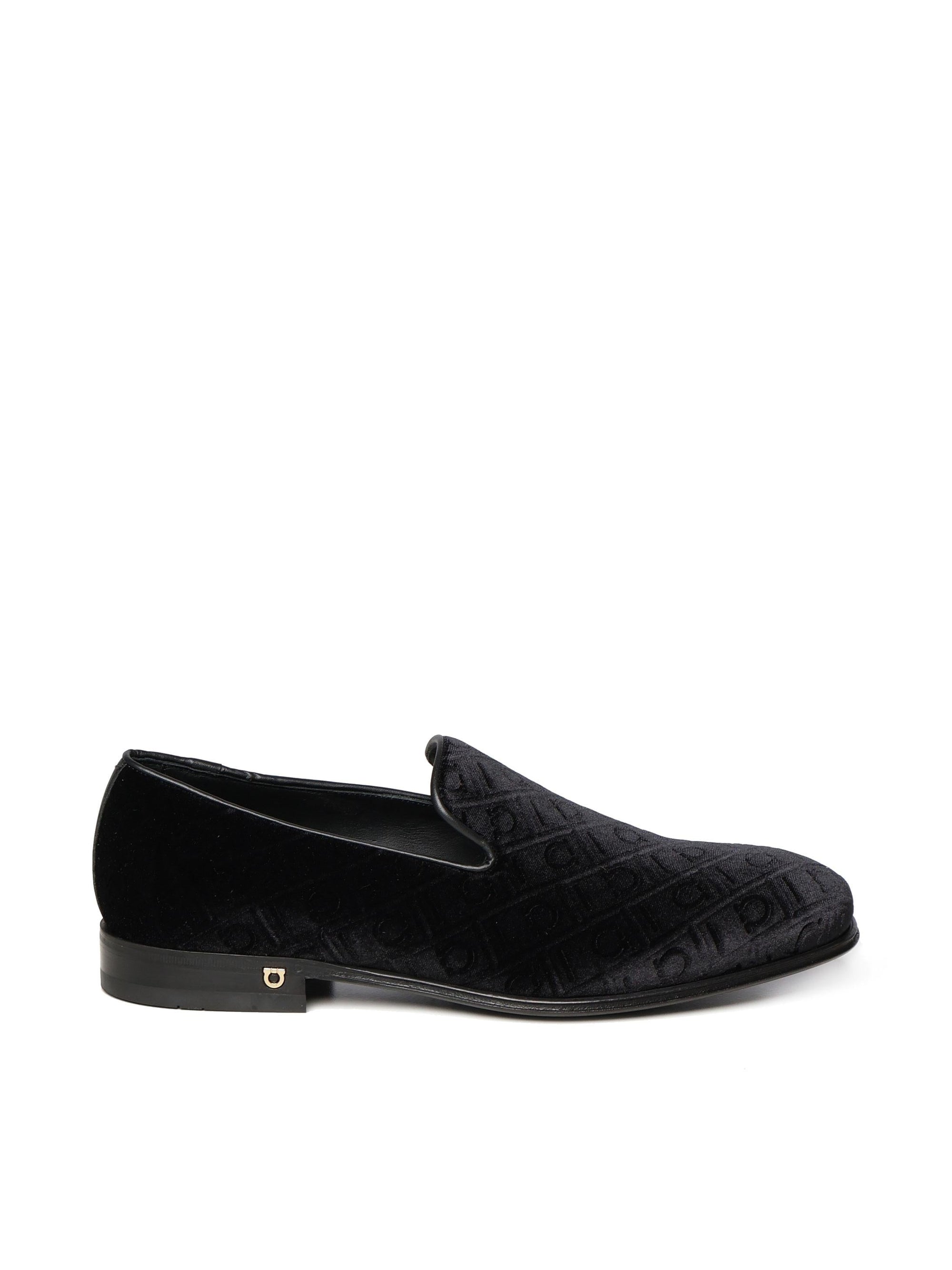 Оригінальна Mocassini In Velluto Salvatore ferragamo – боковий вид
