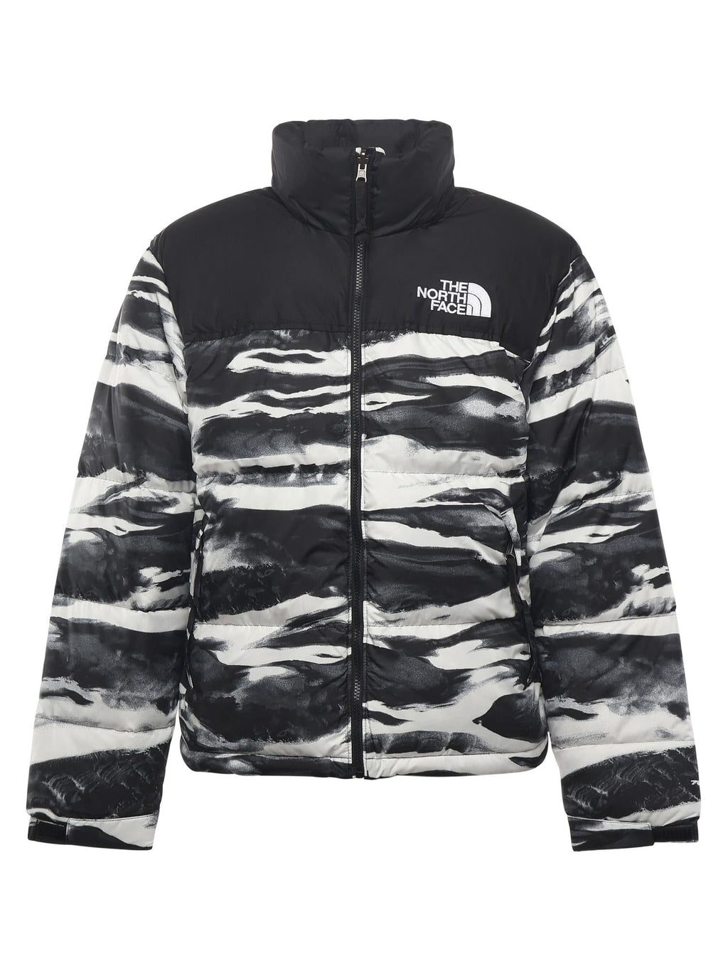 Giacca 1996 Retro Nuptse Printed The north face оригінал – Купити в Україні – боковий вид