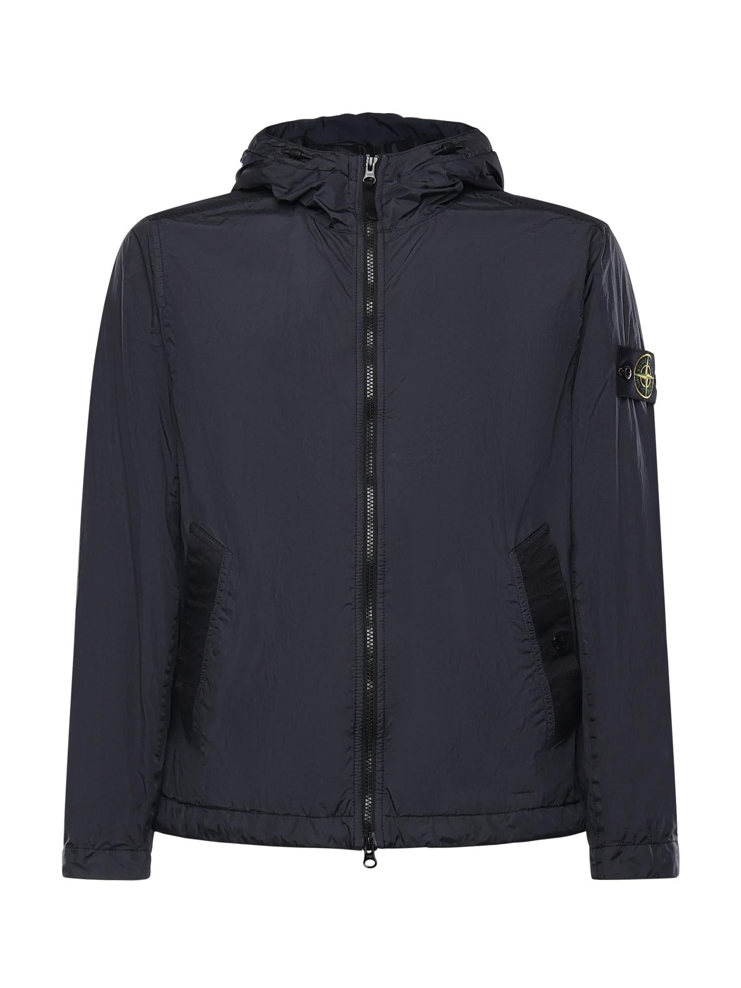 Giacca In Reps DI Nylon Con Logo Stone island оригінал – Купити в Україні – боковий вид