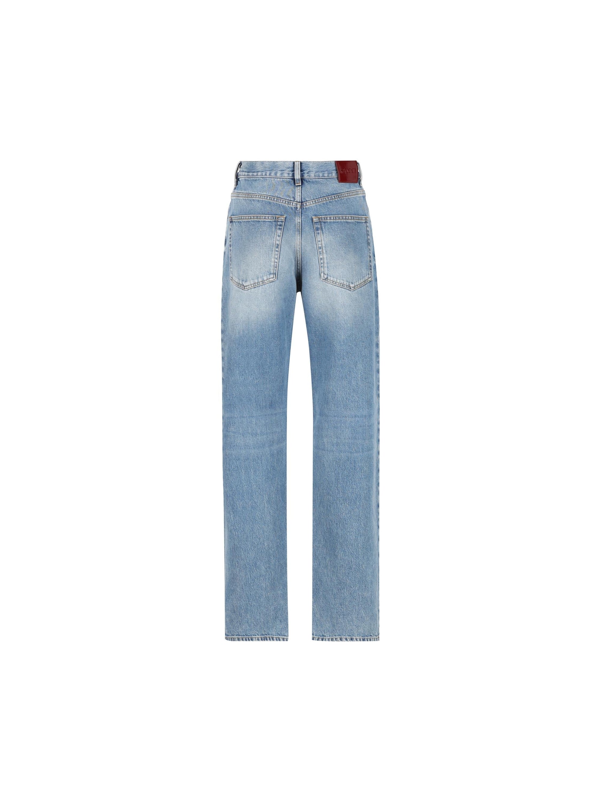 Jeans In Denim Gucci оригінал – Купити в Україні – вид ззаду
