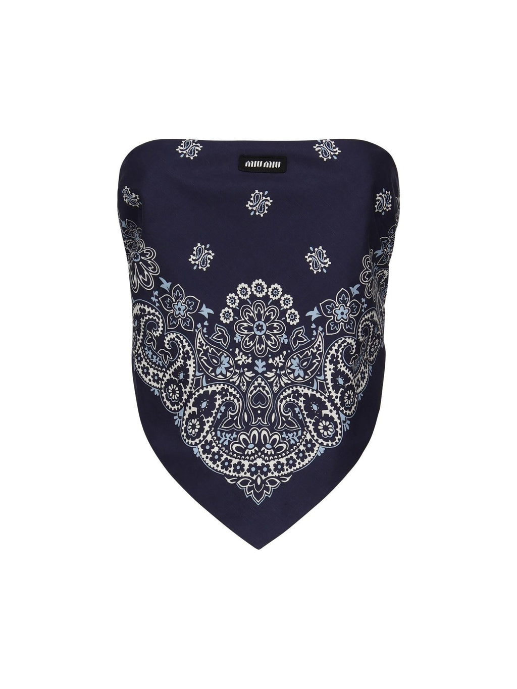Top Con Stampa Bandana Miu miu оригінал – Купити в Україні – боковий вид