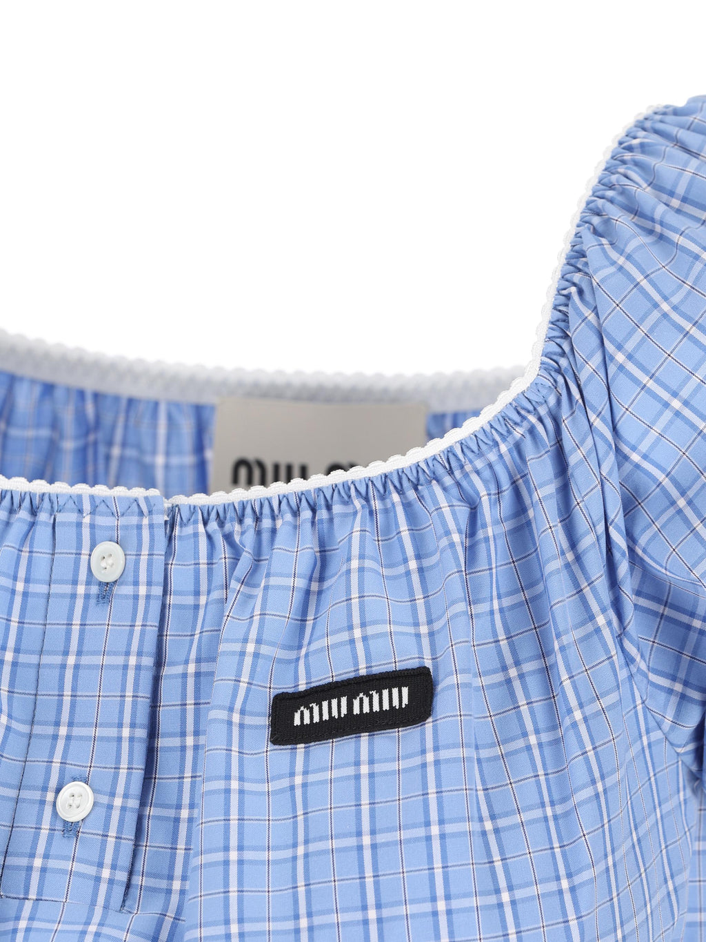 Cotton Dress Miu miu оригінал – Купити в Україні – збільшений вид