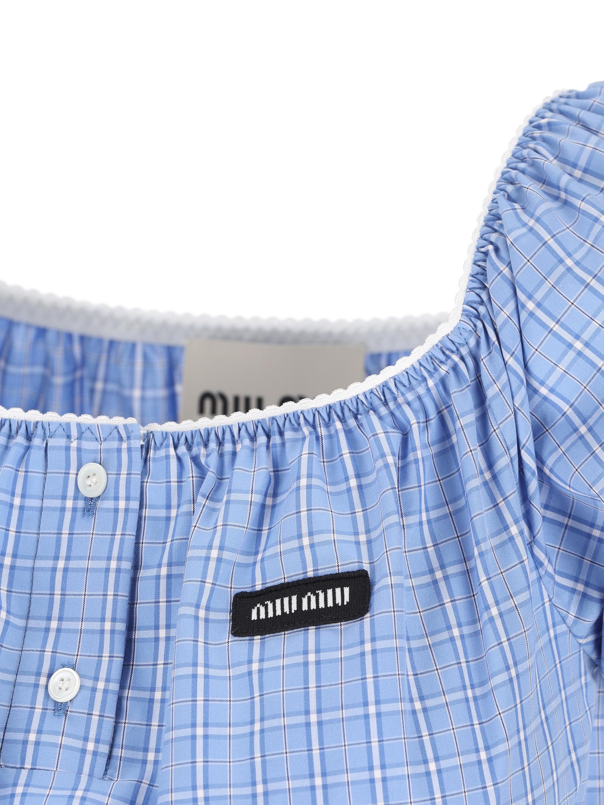 Cotton Dress Miu miu оригінал – Купити в Україні – збільшений вид