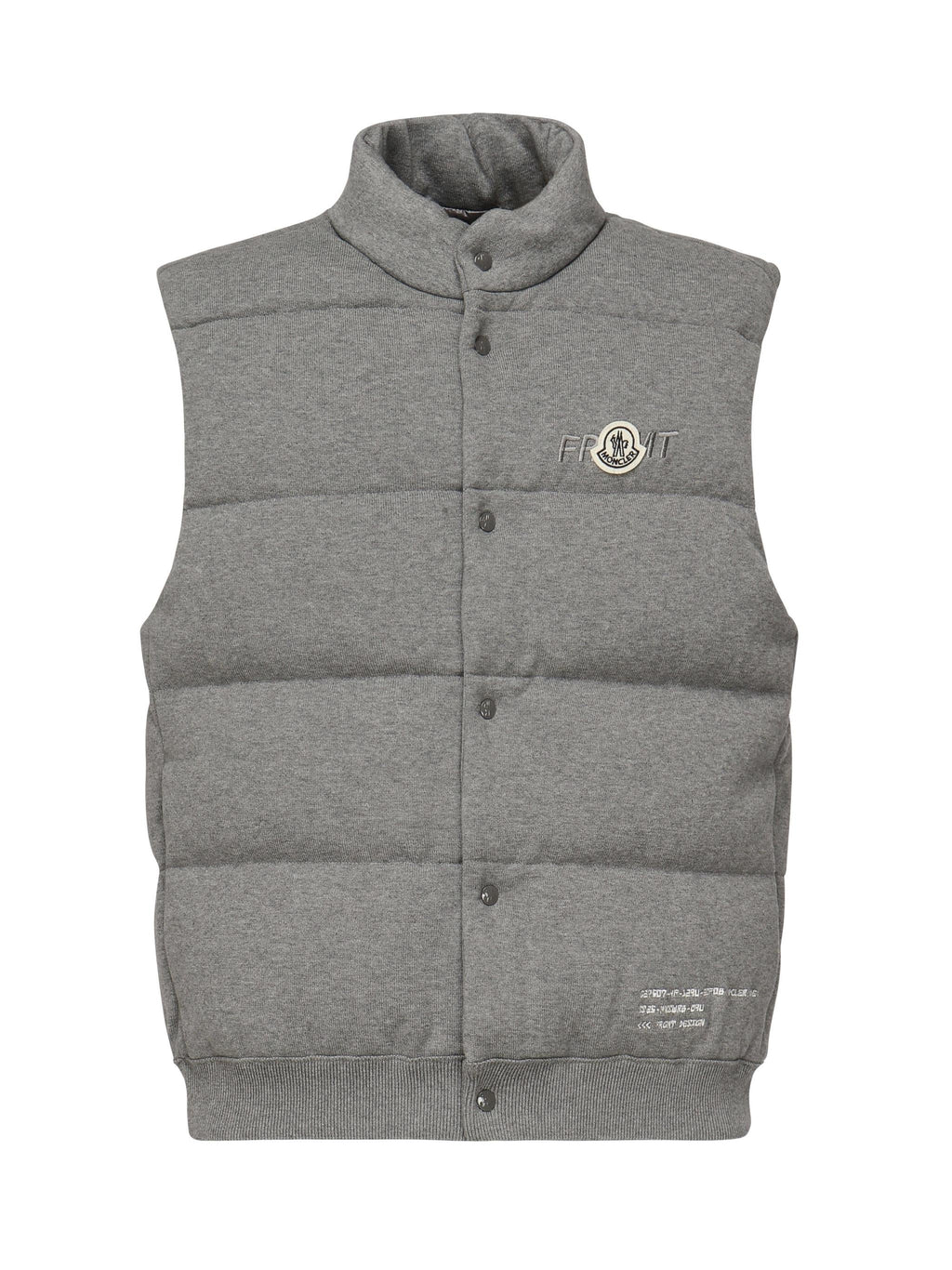 Gilet In Cotone Imbottito Moncler X Frgmt Moncler – Гарантія оригінальності – боковий вид