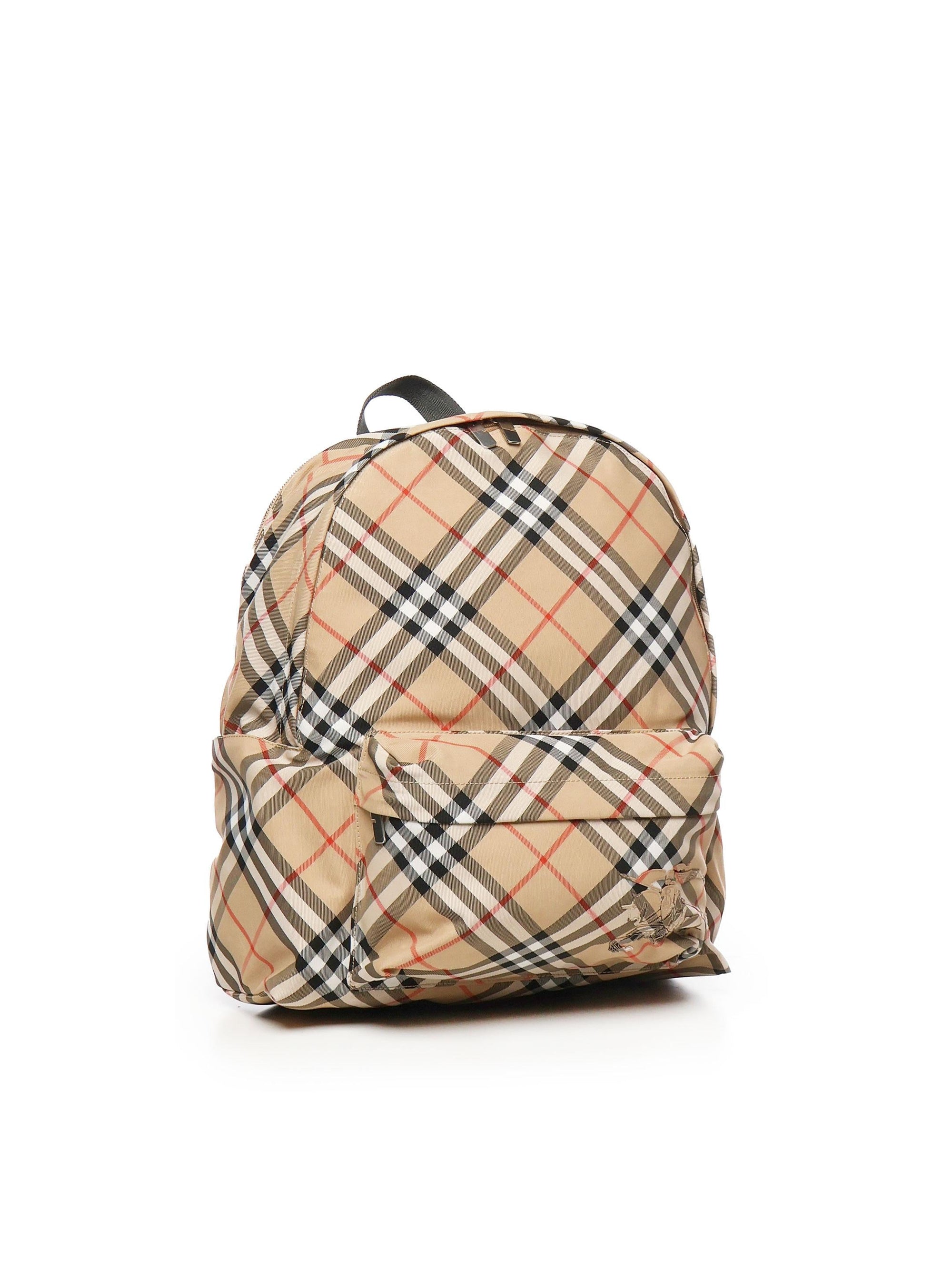 Zaino Nova Check Burberry – Гарантія оригінальності – вид ззаду