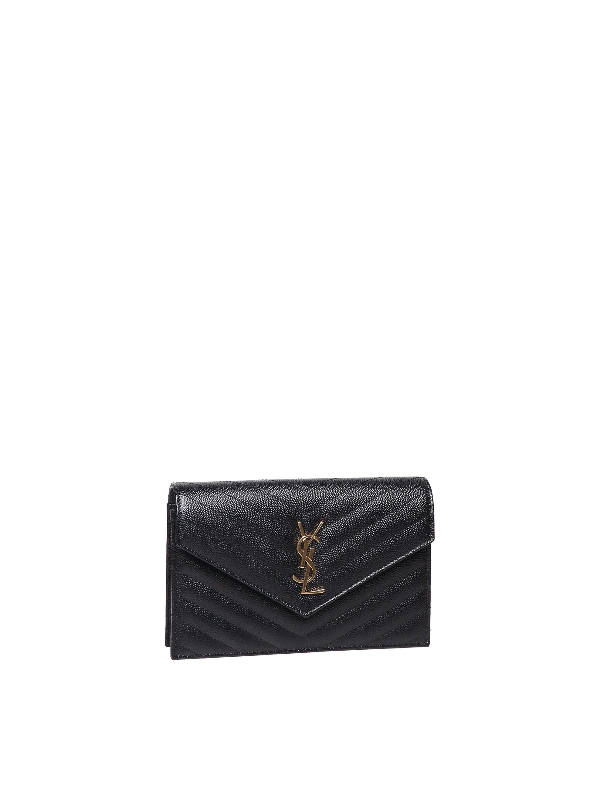 Оригінальна Pochette Envelope Con Catena Cassandre Saint laurent – вид ззаду