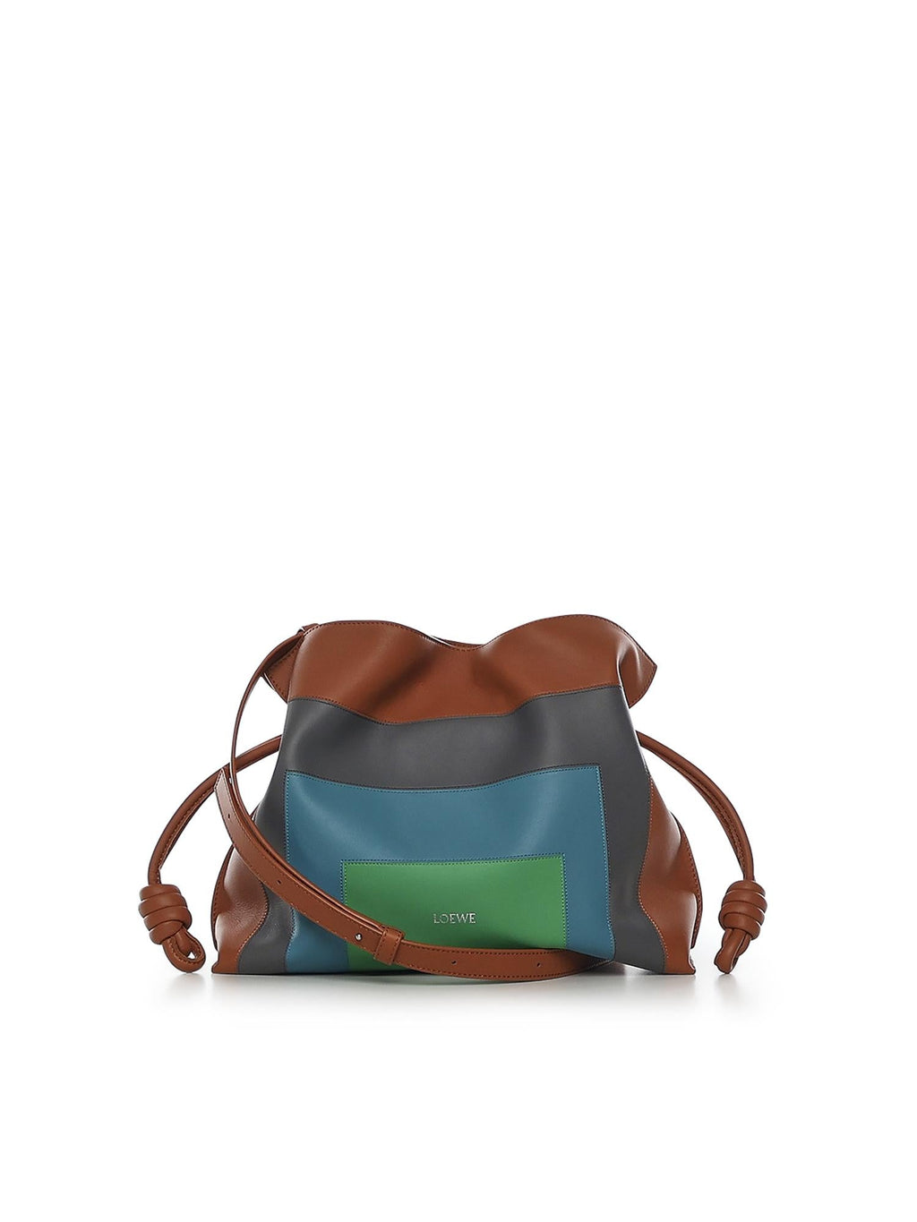 Borsa Flamenco Clutch Media In Nappa Loewe – Гарантія оригінальності – боковий вид