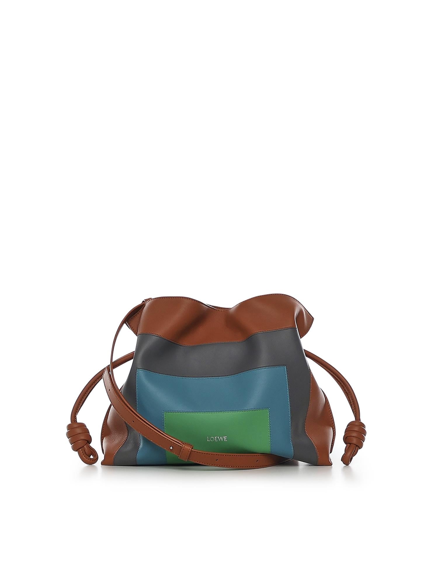 Borsa Flamenco Clutch Media In Nappa Loewe – Гарантія оригінальності – боковий вид