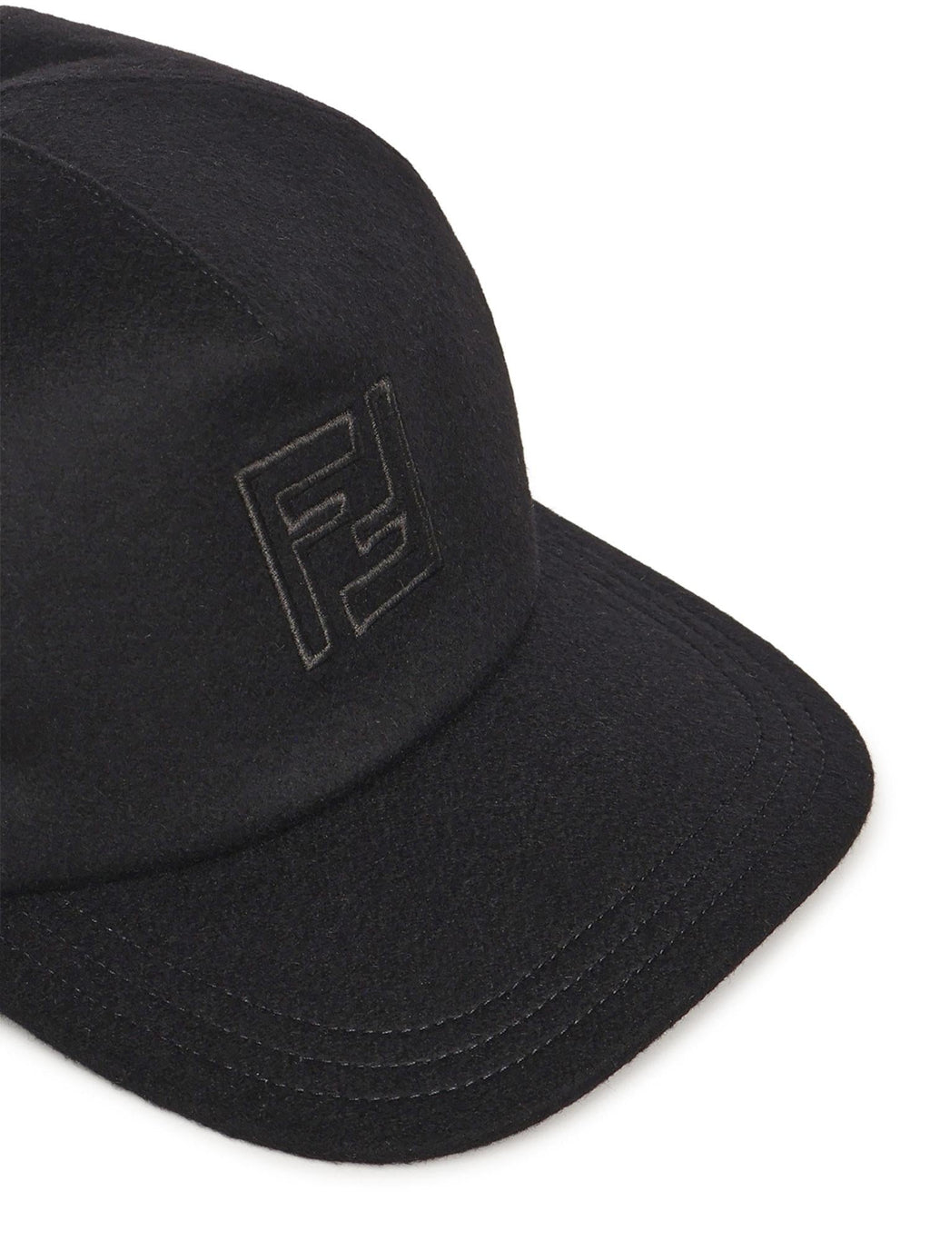 Baseball Cap In Lana E Cashmere Fendi – Гарантія оригінальності – збільшений вид
