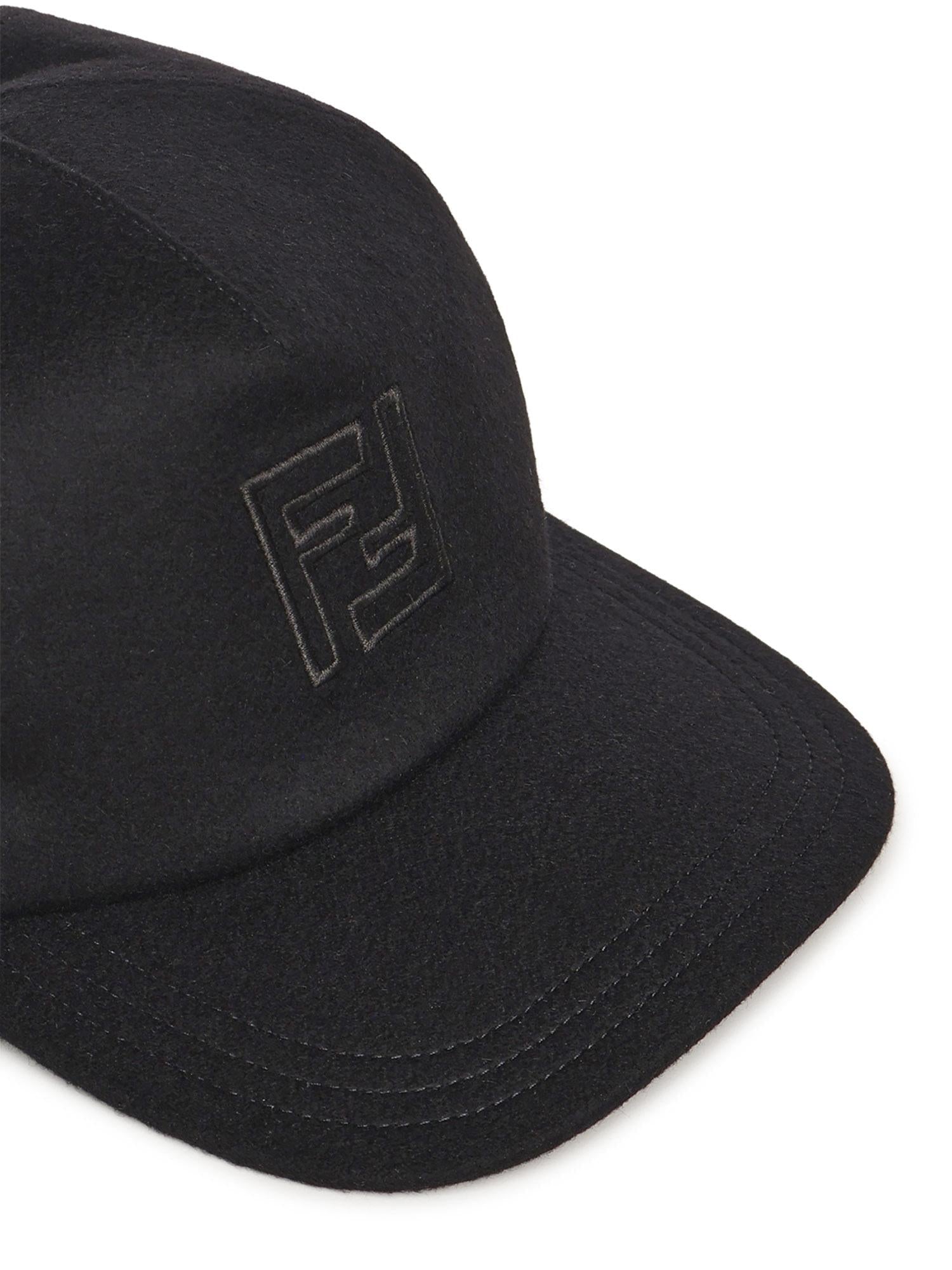 Baseball Cap In Lana E Cashmere Fendi – Гарантія оригінальності – збільшений вид