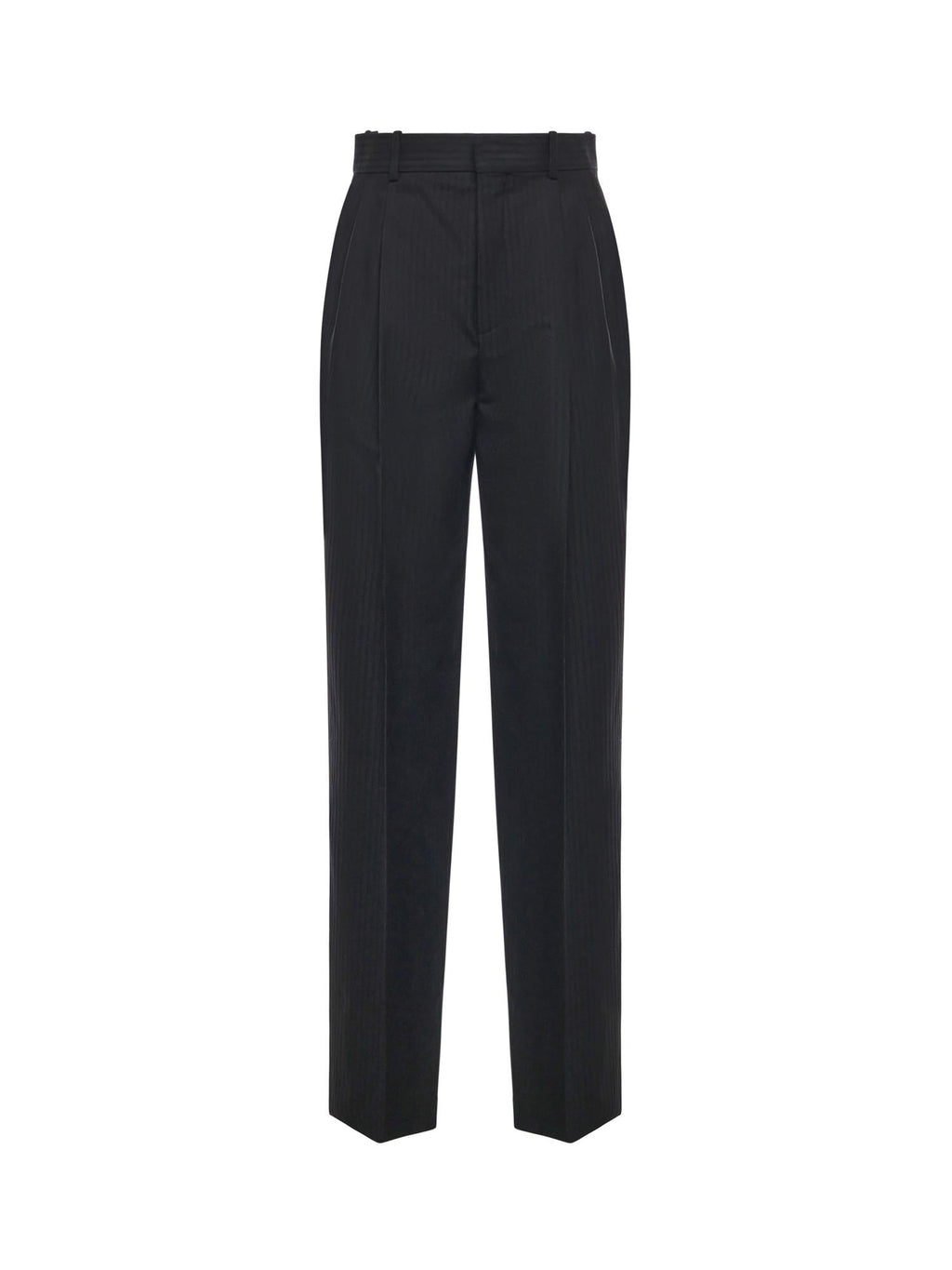 Pantaloni Sartoriali In Lana Chloe – Гарантія оригінальності – боковий вид