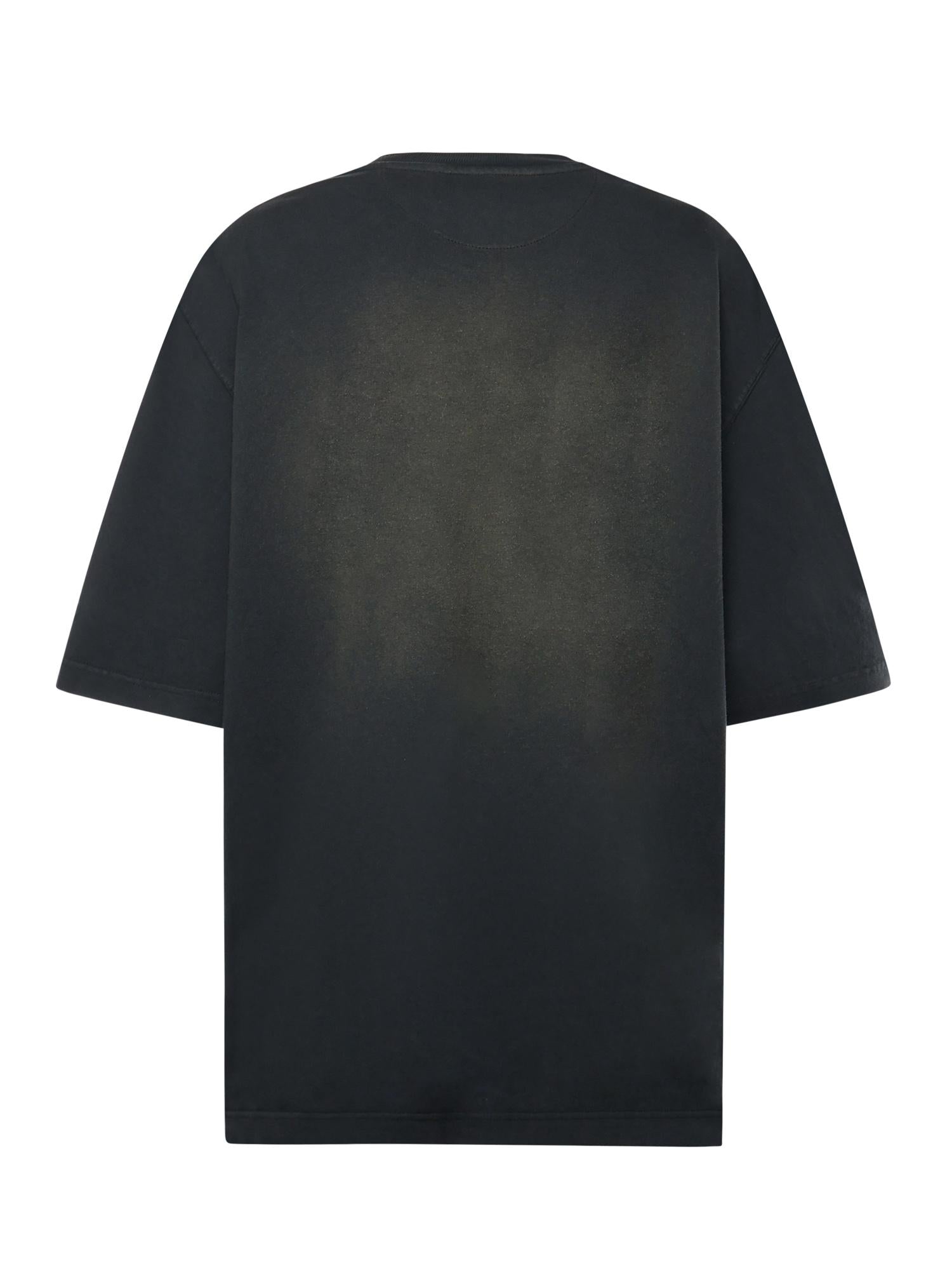 T-Shirt In Jersey DI Cotone Con Logo Golden goose – Гарантія оригінальності – детальний вид