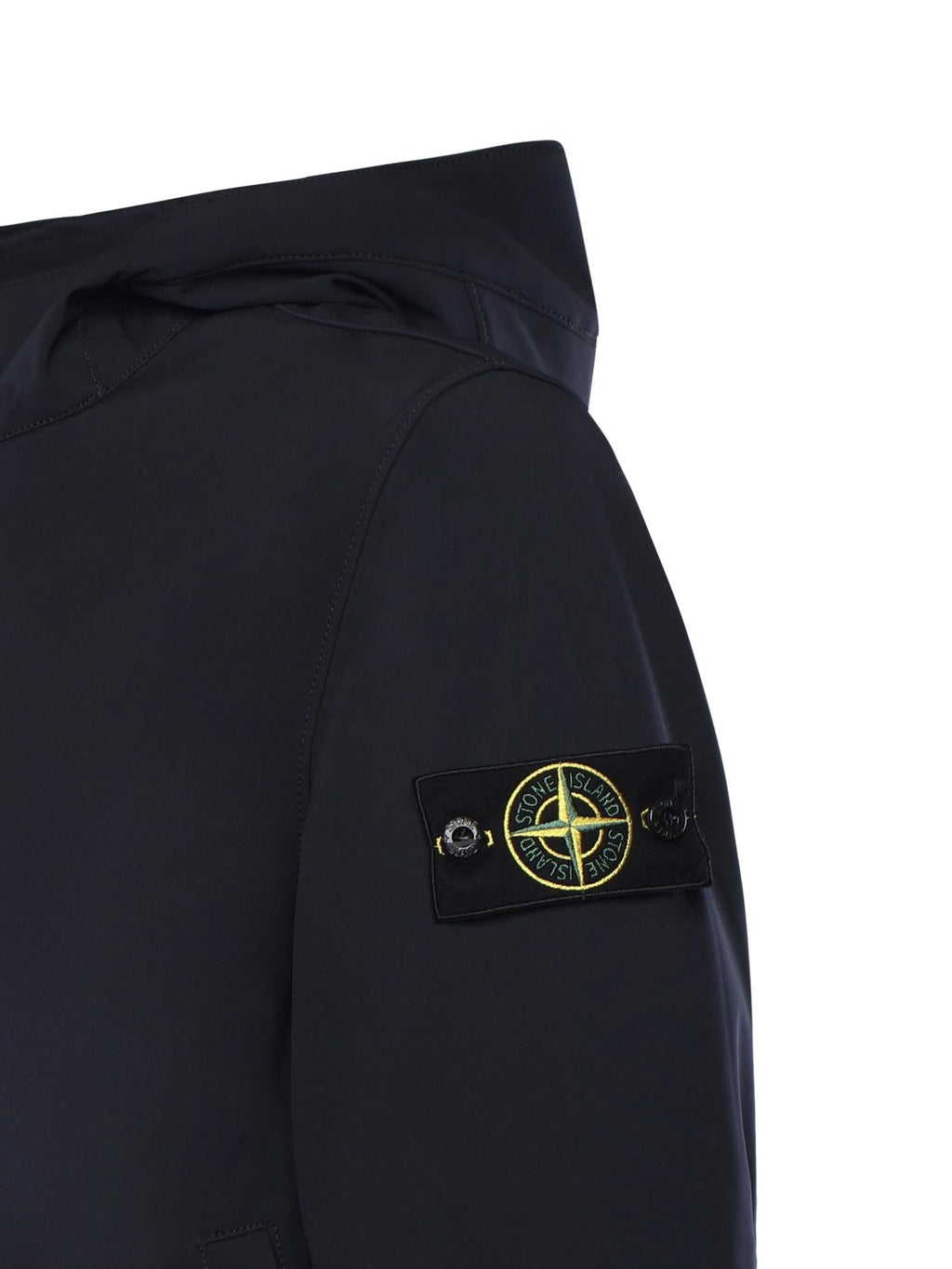 Оригінальна Giacca Antigoccia In Reps DI Nylon Con Logo Stone island – вид ззаду
