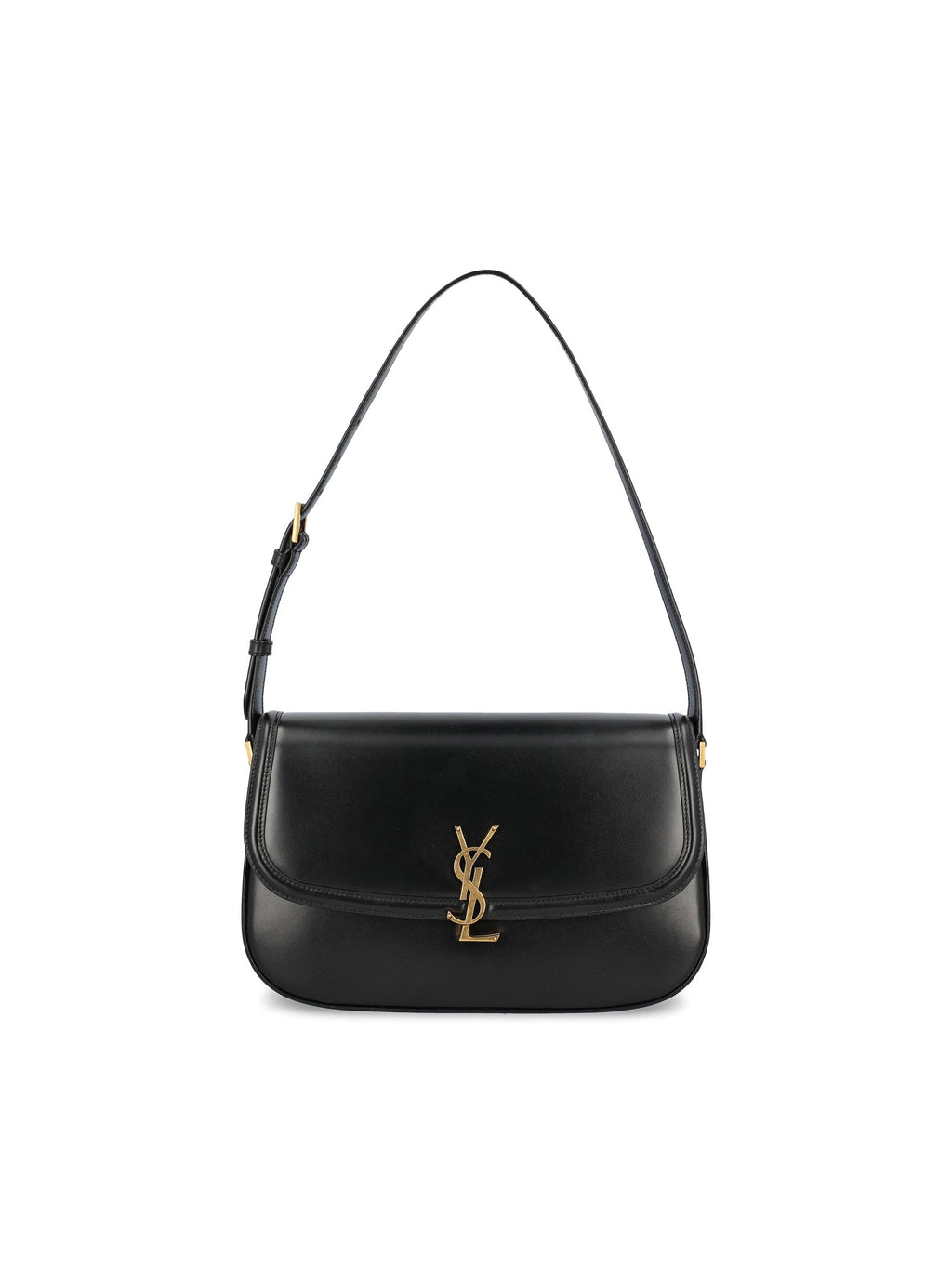 Large Solferino Leather Bag Saint laurent – Гарантія оригінальності – боковий вид