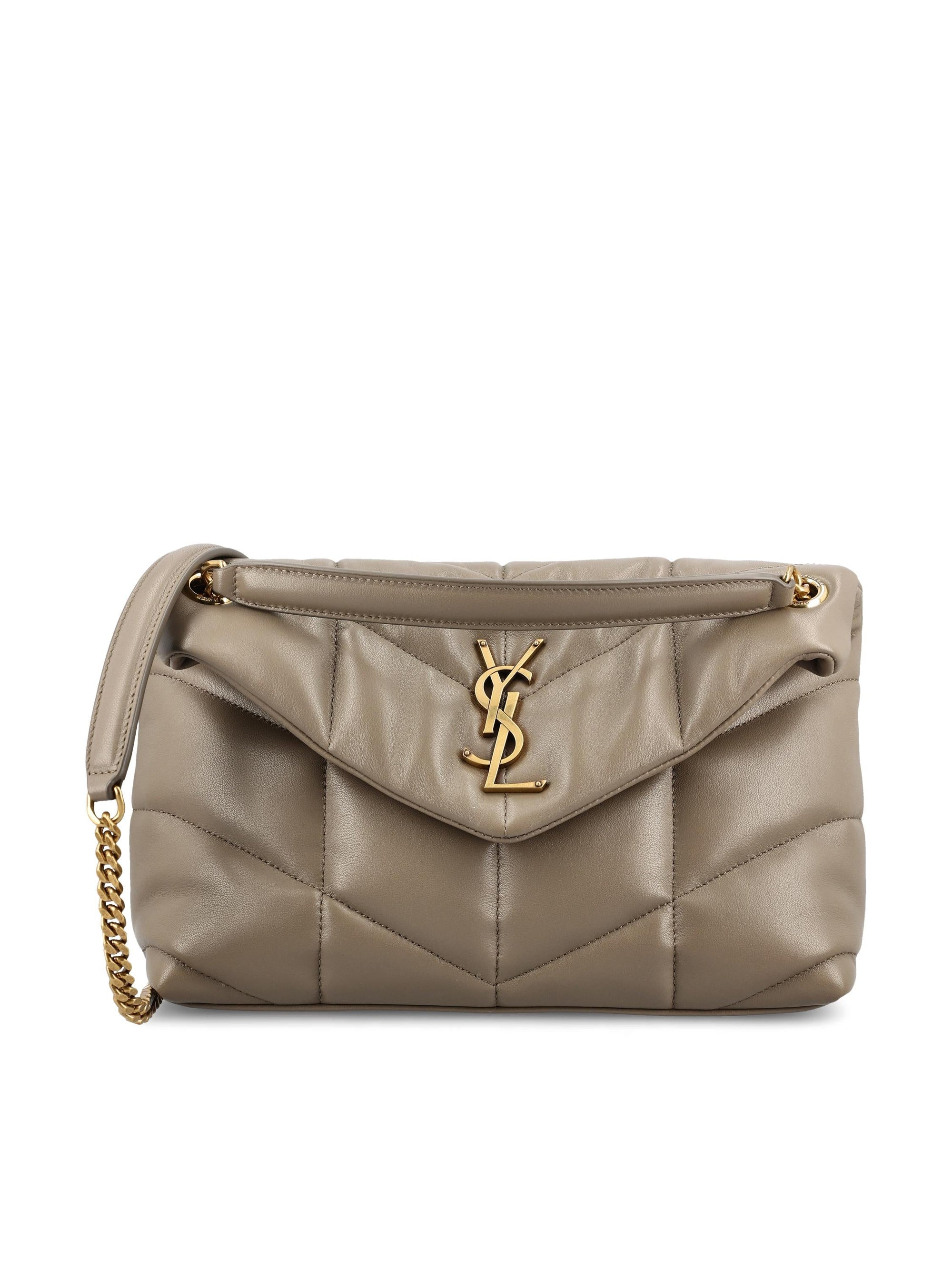 Small Leather Puffer Bag Saint laurent оригінал – Купити в Україні – боковий вид