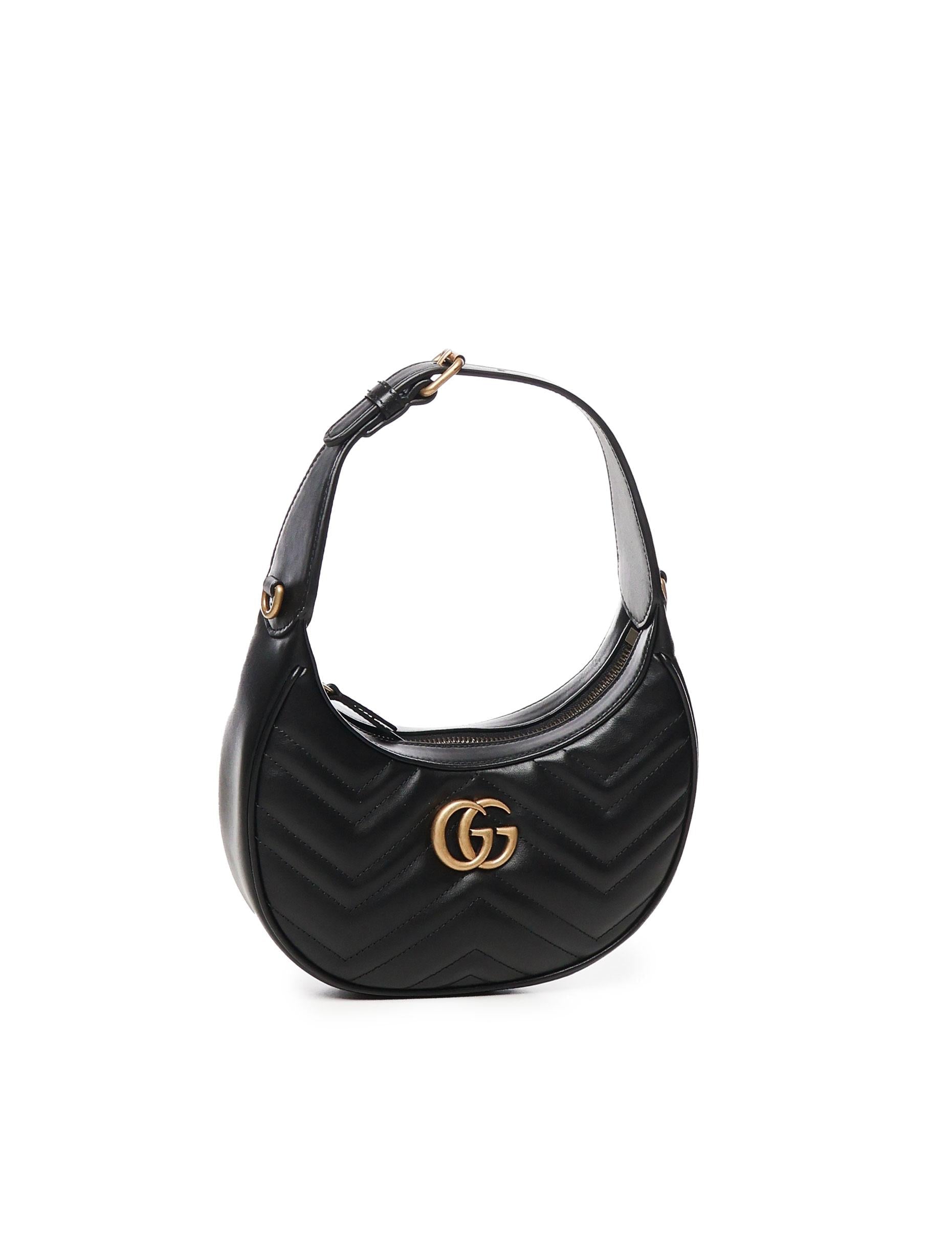 Mini Borsa A Spalla Gg Marmont Gucci – Гарантія оригінальності – вид ззаду