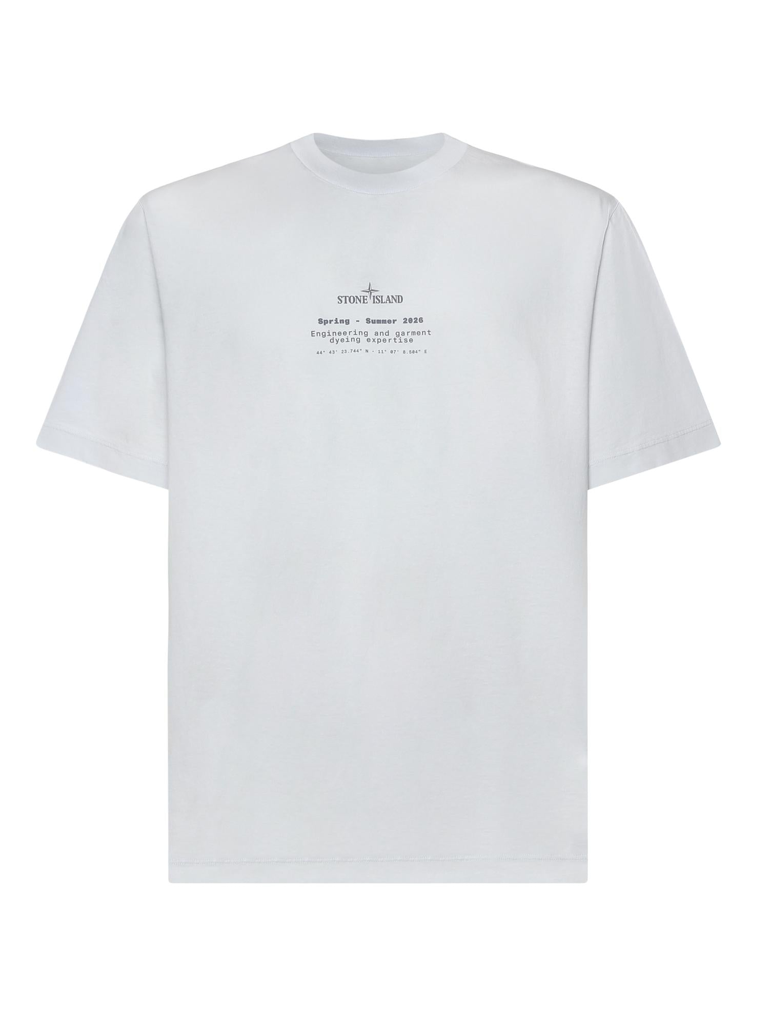 T-Shirt Con Stampa Stone Stone island оригінал – Купити в Україні – боковий вид