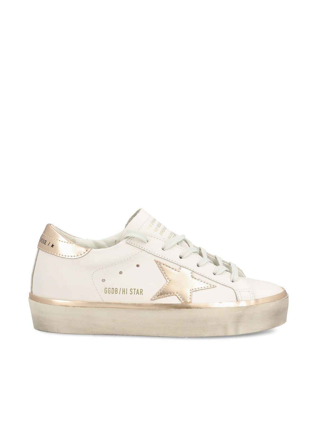 Hi Star Sneakers Golden goose – Гарантія оригінальності – боковий вид