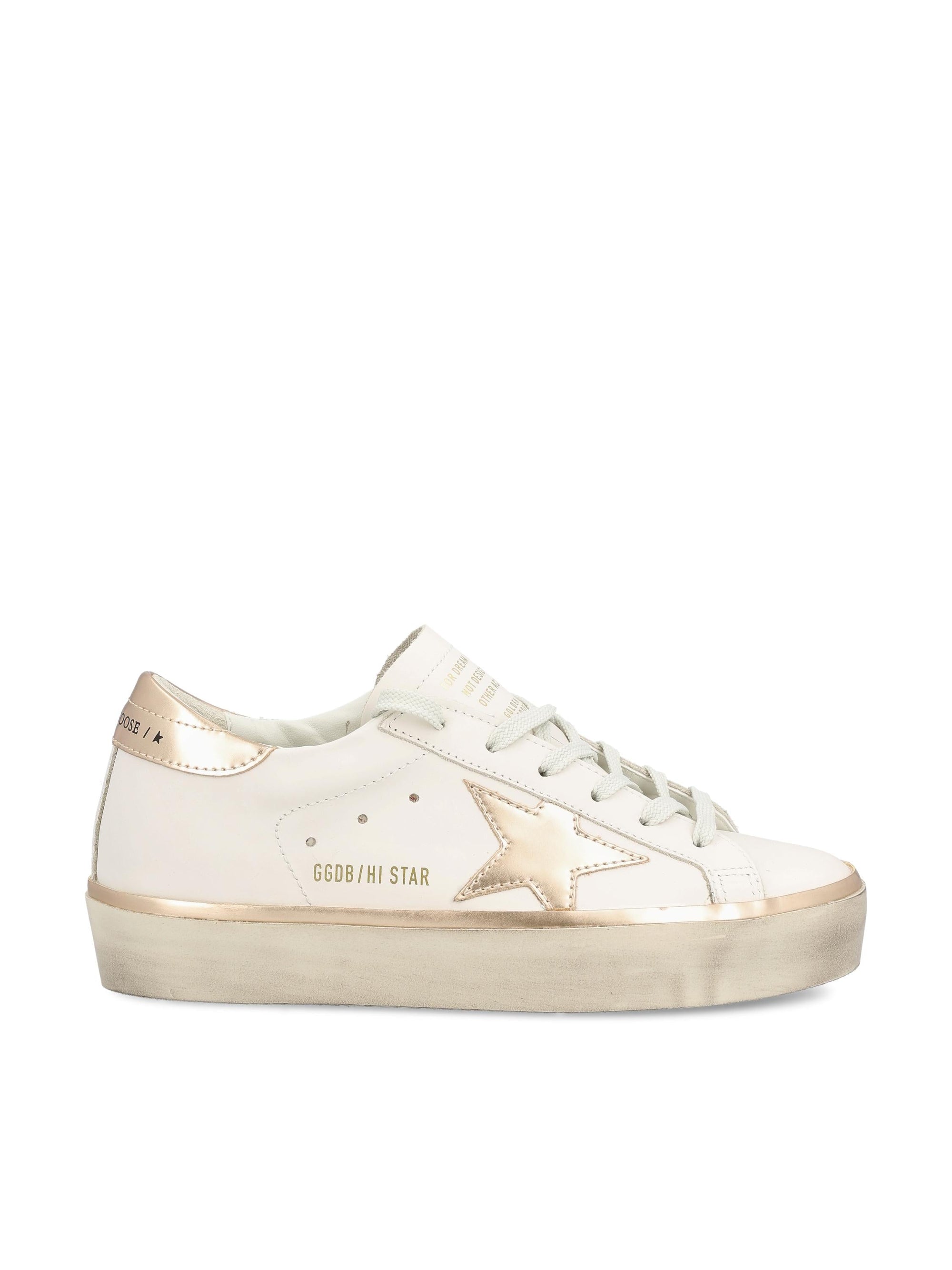 Hi Star Sneakers Golden goose – Гарантія оригінальності – боковий вид