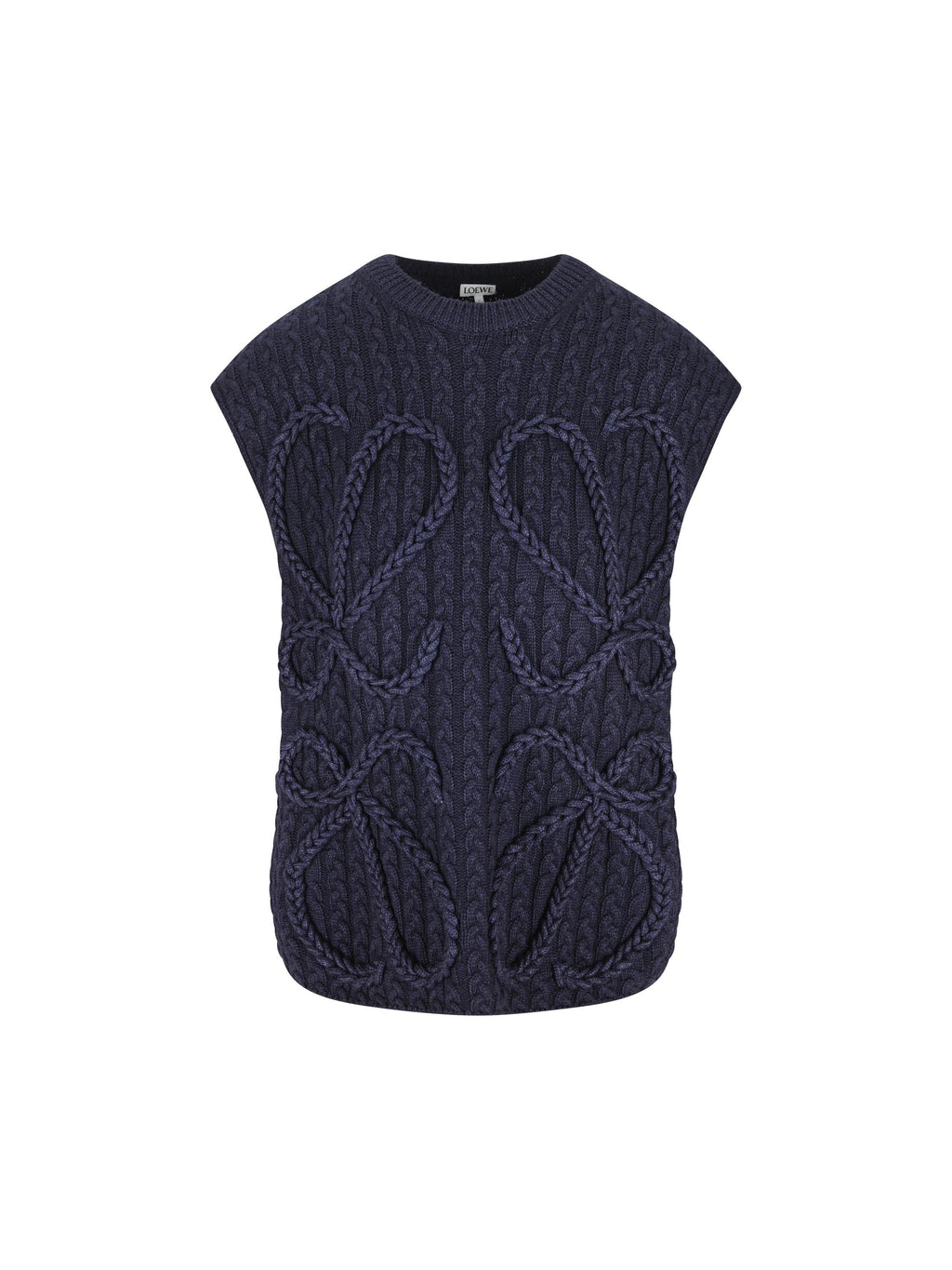 Wool Gilet Loewe – Гарантія оригінальності – боковий вид