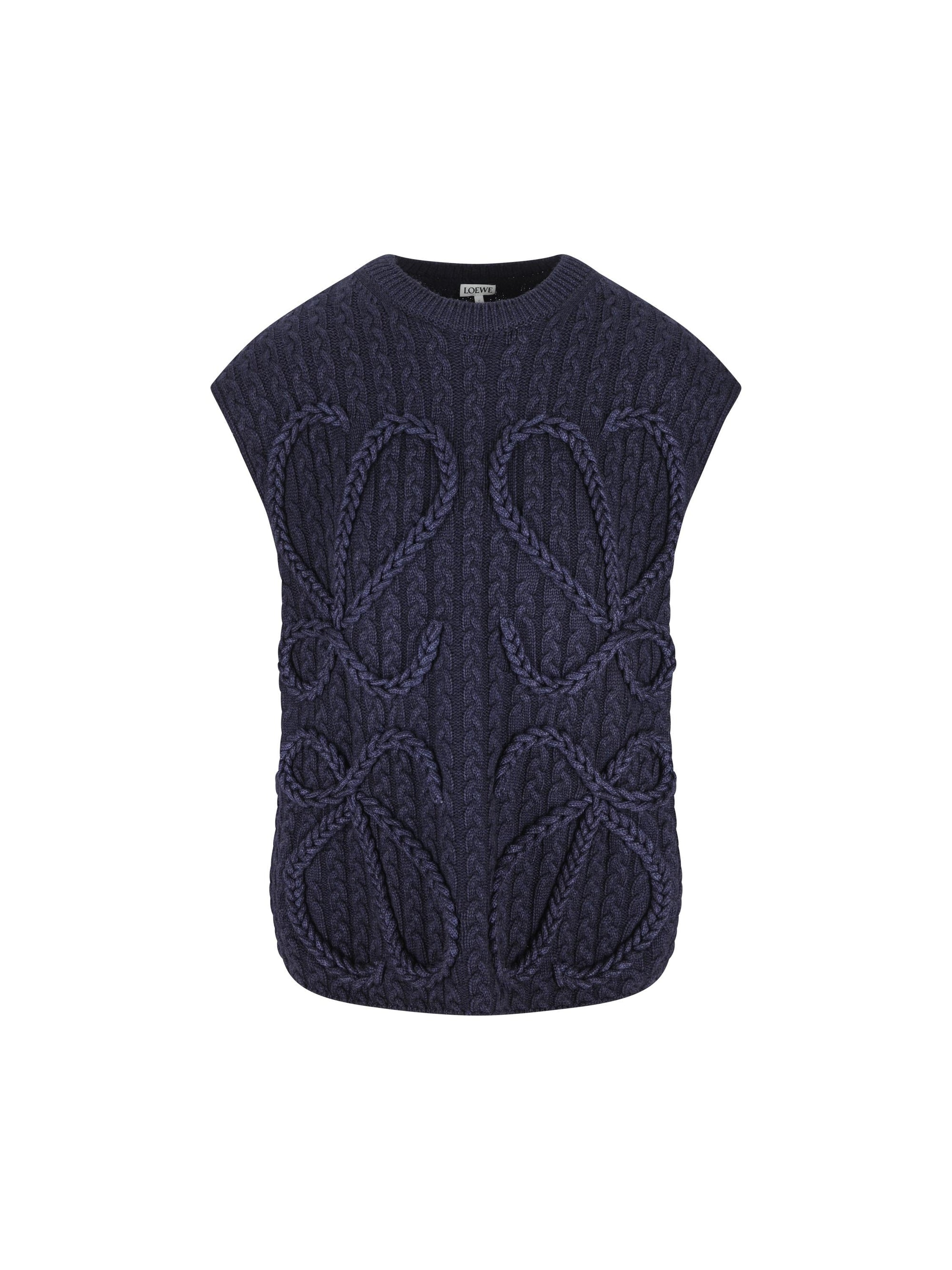 Wool Gilet Loewe – Гарантія оригінальності – боковий вид