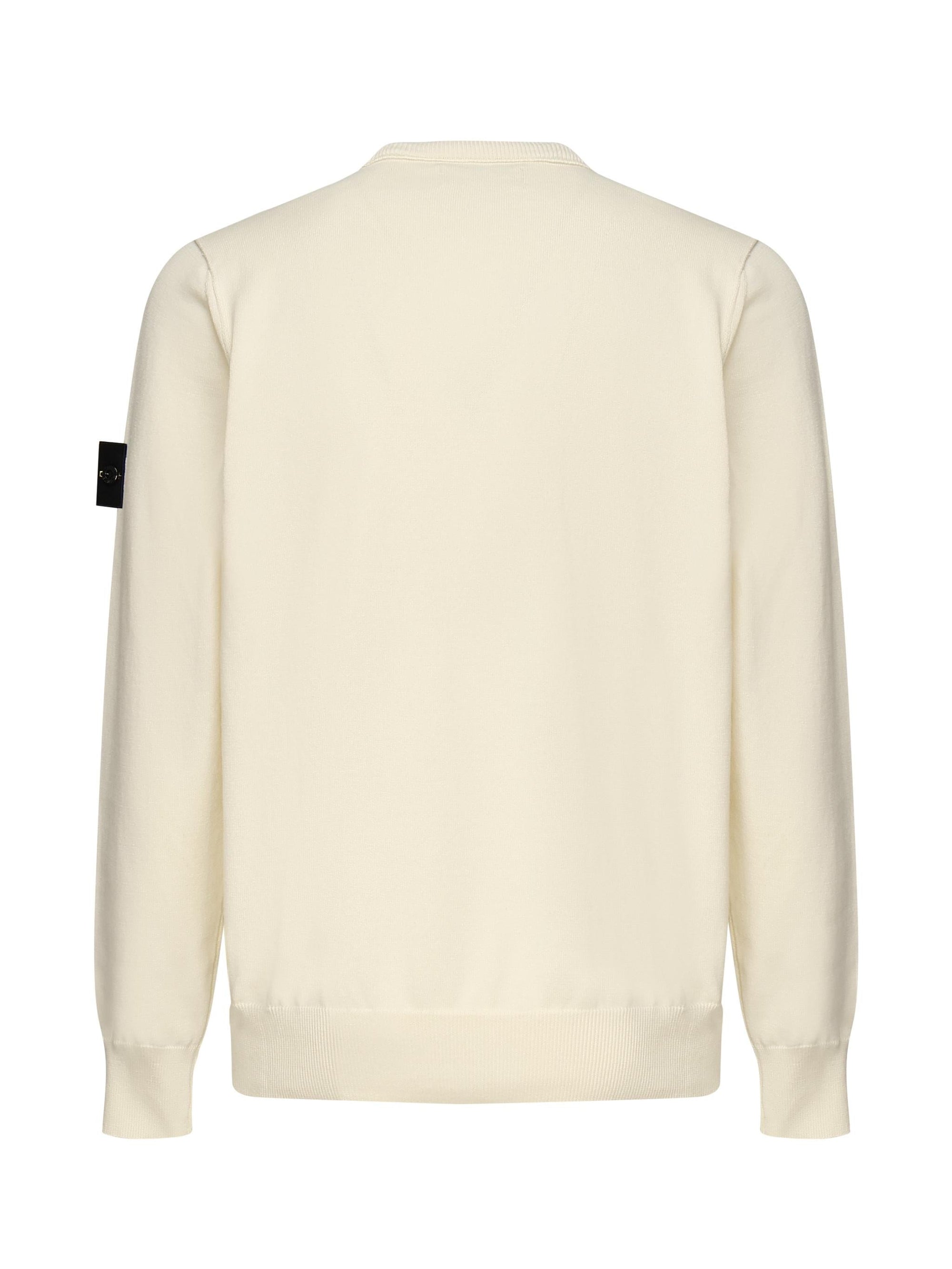 Maglione Girocollo Con Cuciture Overlock E Costine Stone island оригінал – Купити в Україні – детальний вид