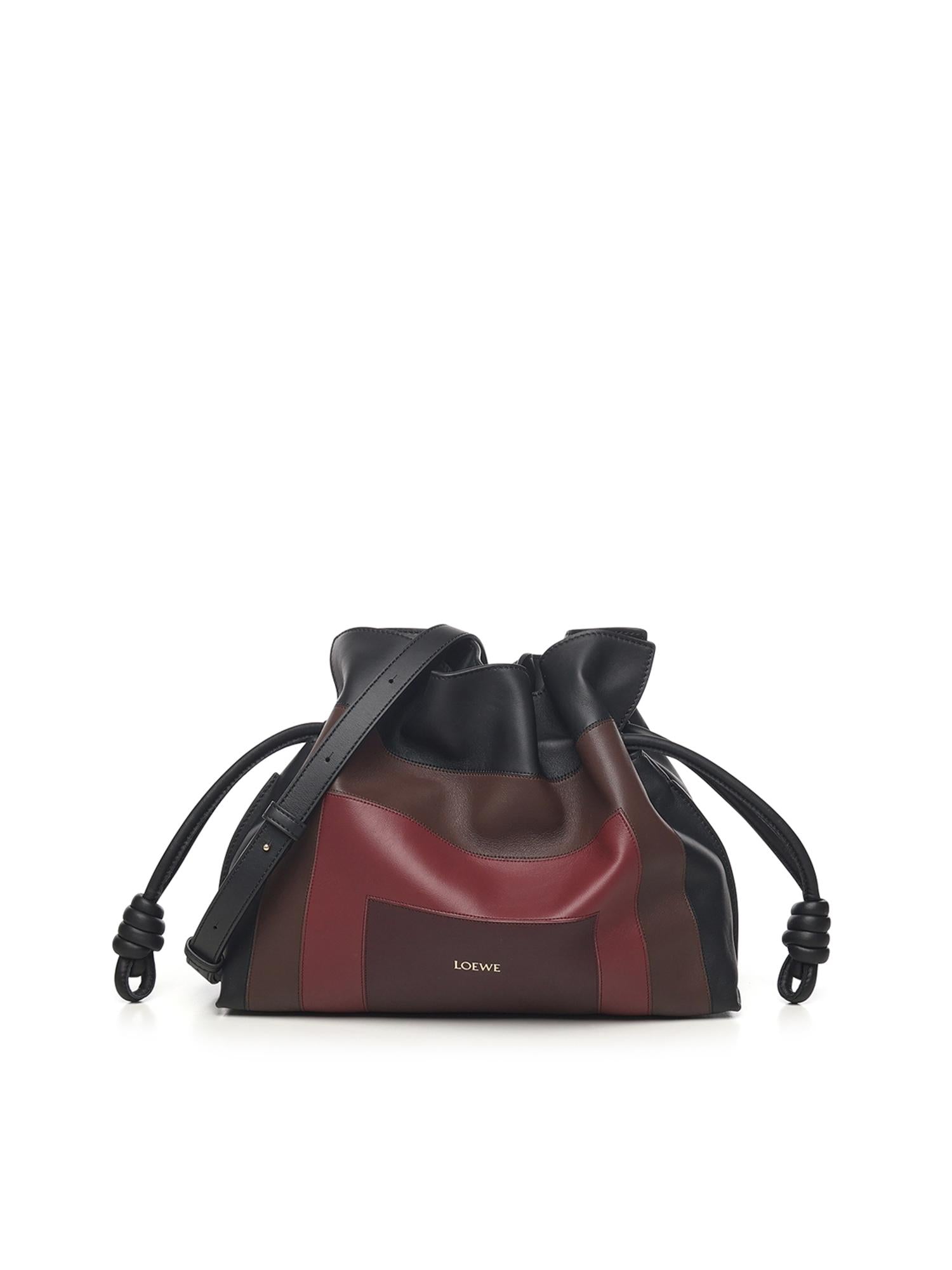 Borsa Flamenco Clutch Media In Nappa DI Vitello Loewe оригінал – Купити в Україні – боковий вид