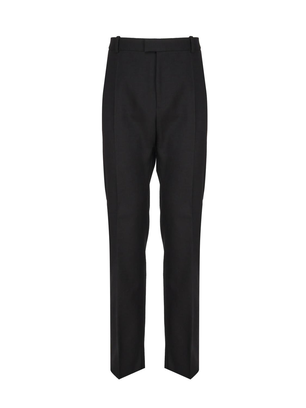 Pantaloni In Cotone Strutturato Bottega veneta – Гарантія оригінальності – боковий вид
