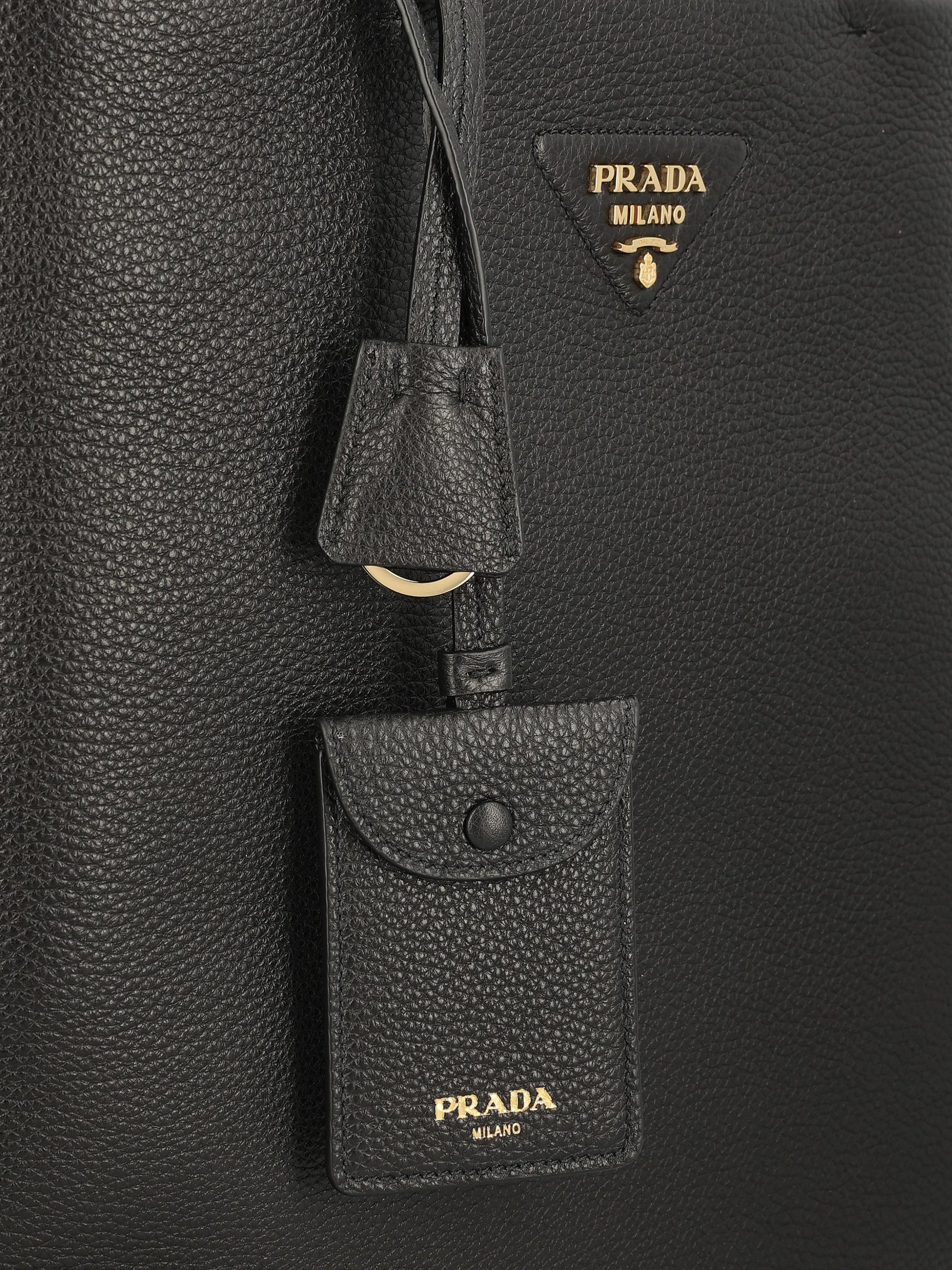 Large Leather Shopping Bag Prada оригінал – Купити в Україні – збільшений вид