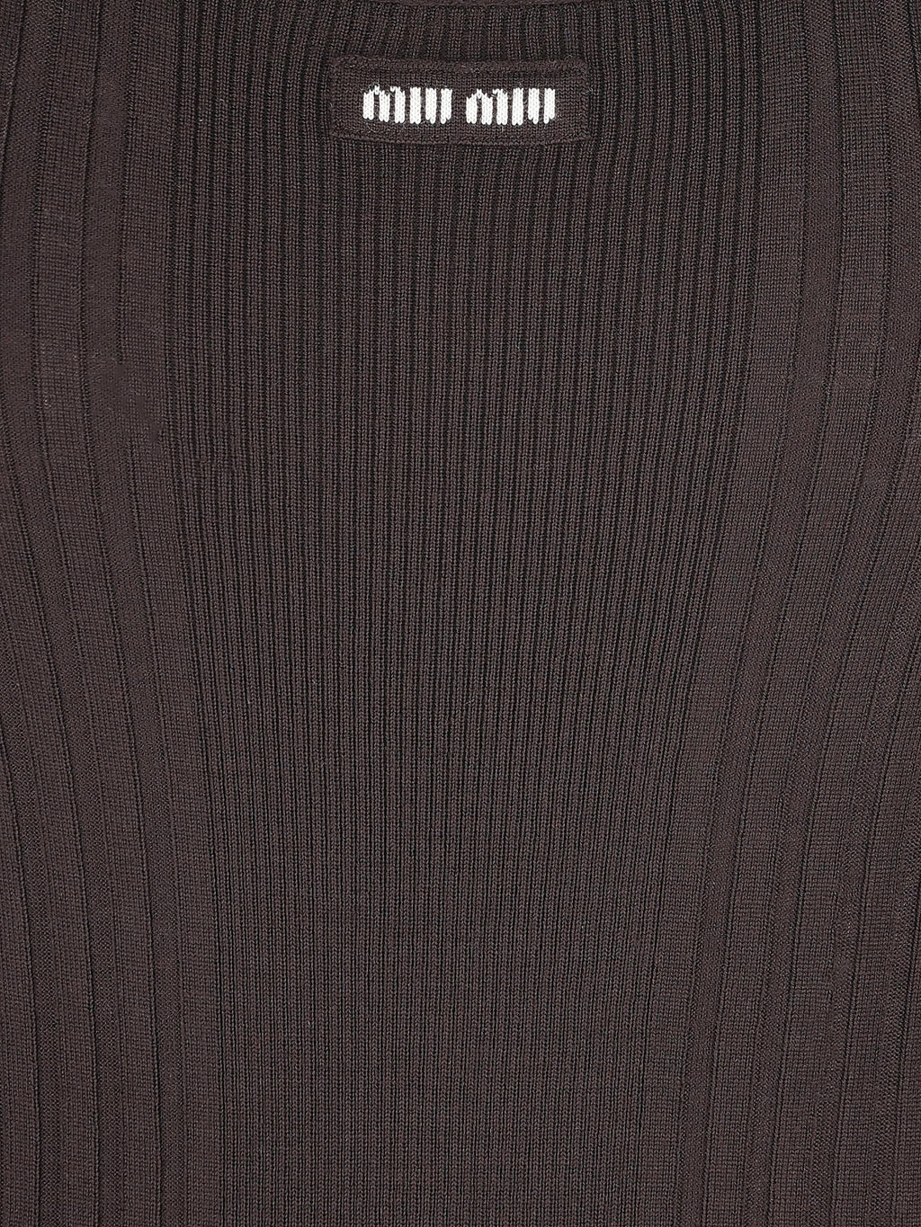 Wool Tank Top Miu miu – Гарантія оригінальності – збільшений вид