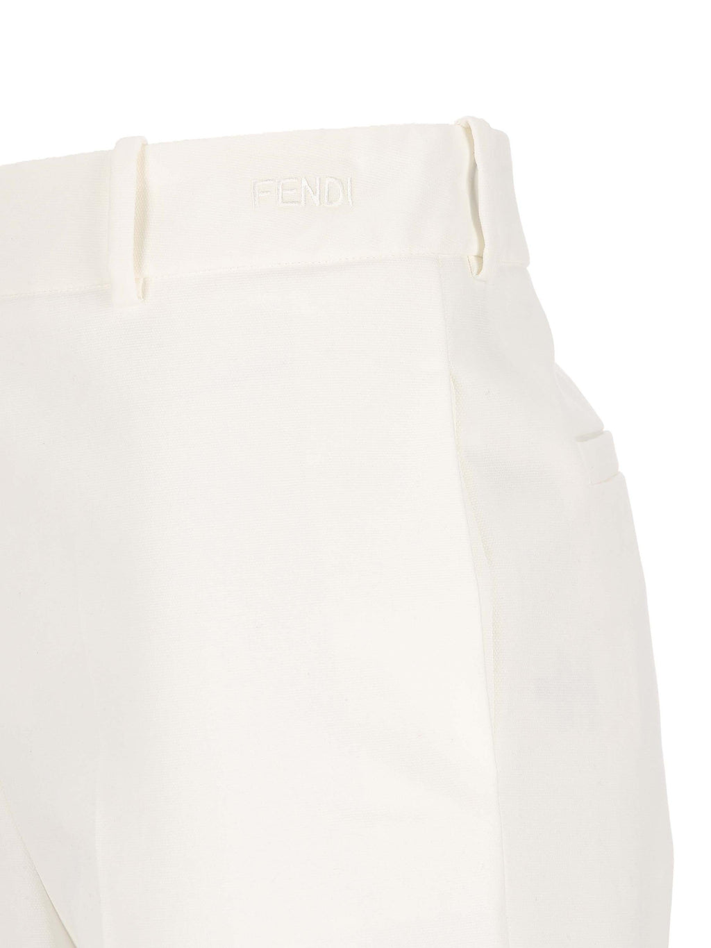 Cotton Trousers Fendi – Гарантія оригінальності – детальний вид