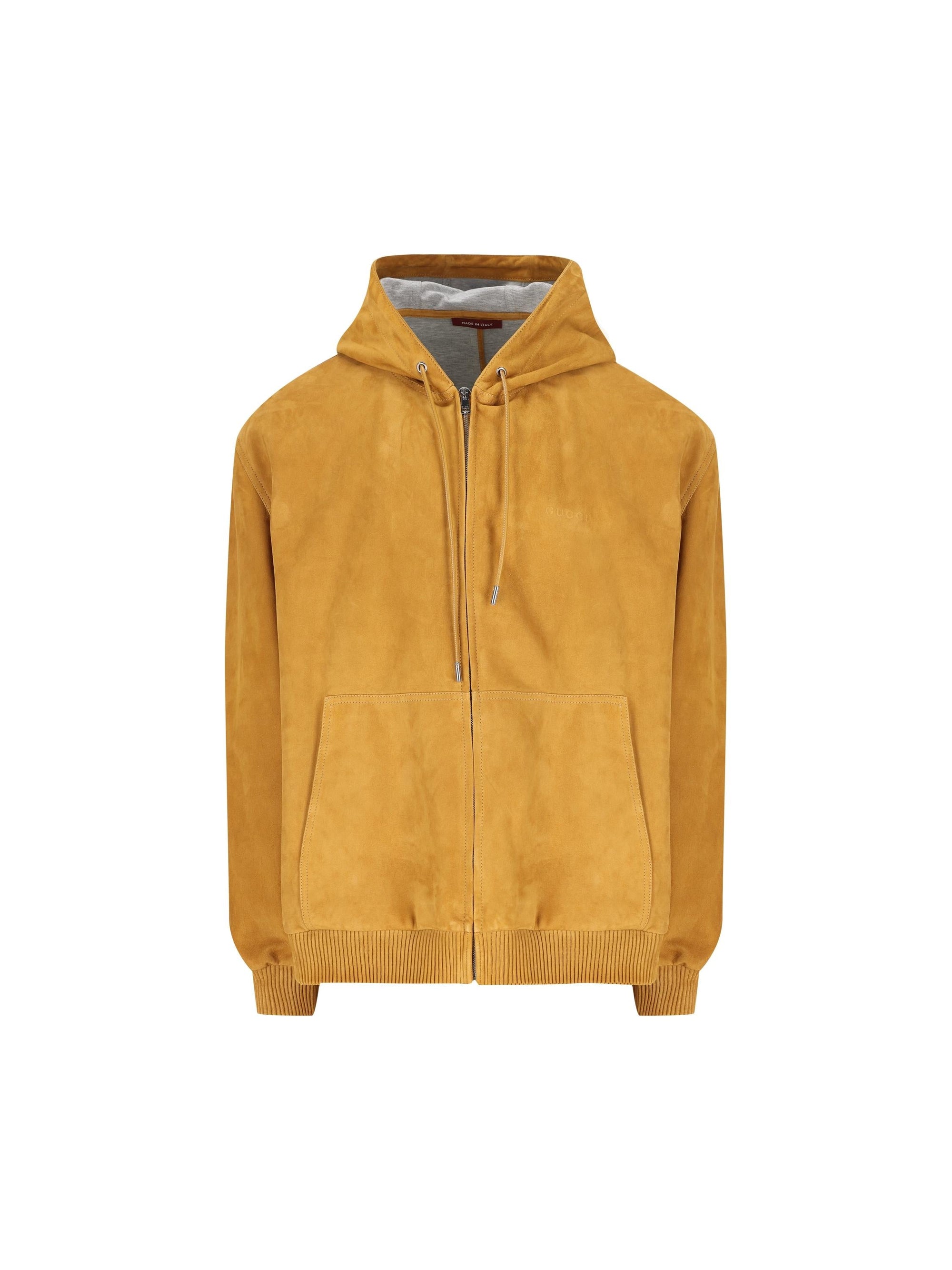 Suede Leather Sweatshirt Gucci оригінал – Купити в Україні – боковий вид