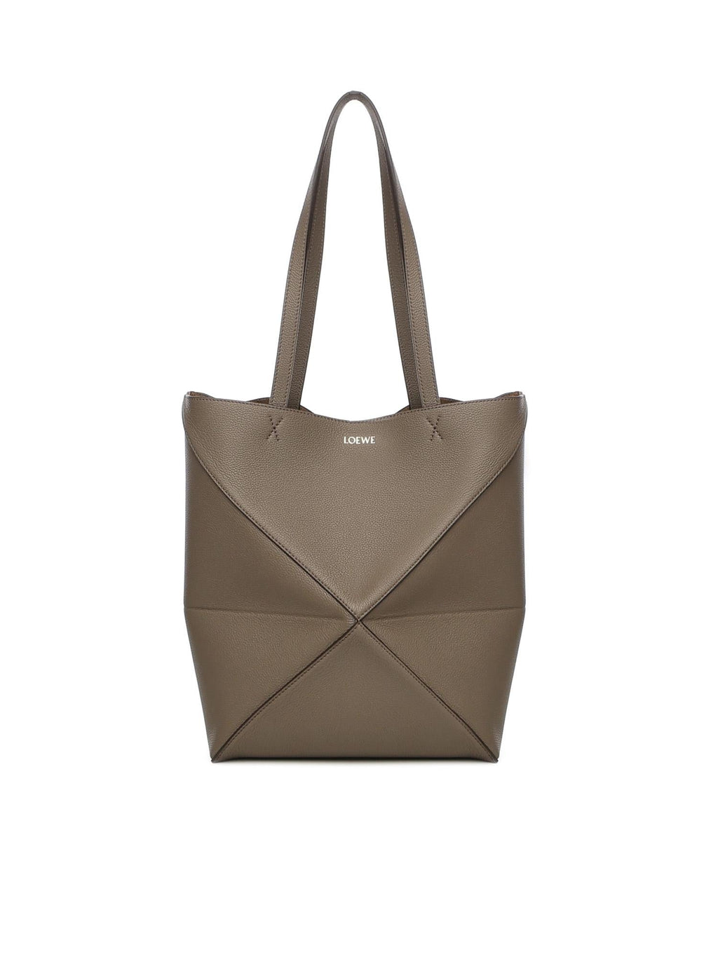 Borsa Puzzle Fold Tote Media Loewe оригінал – Купити в Україні – боковий вид