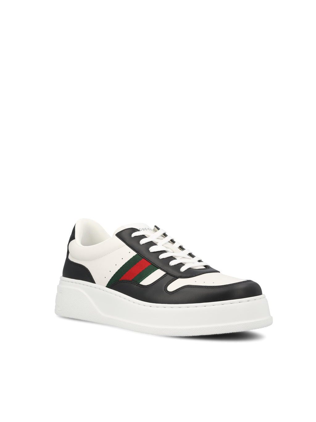 Leather Sneakers Gucci – Гарантія оригінальності – вид ззаду
