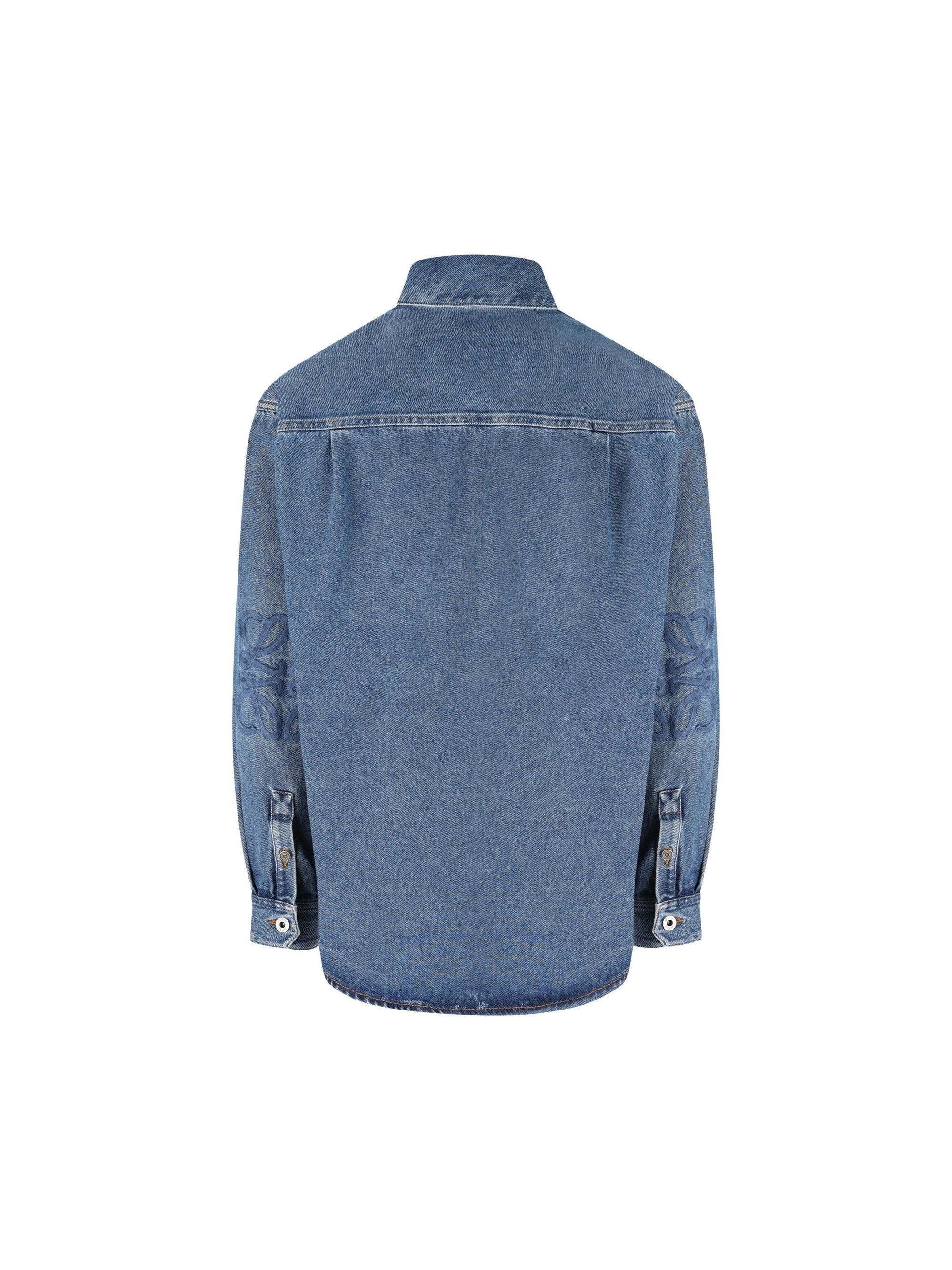 Denim Shirt Loewe – Гарантія оригінальності – вид ззаду