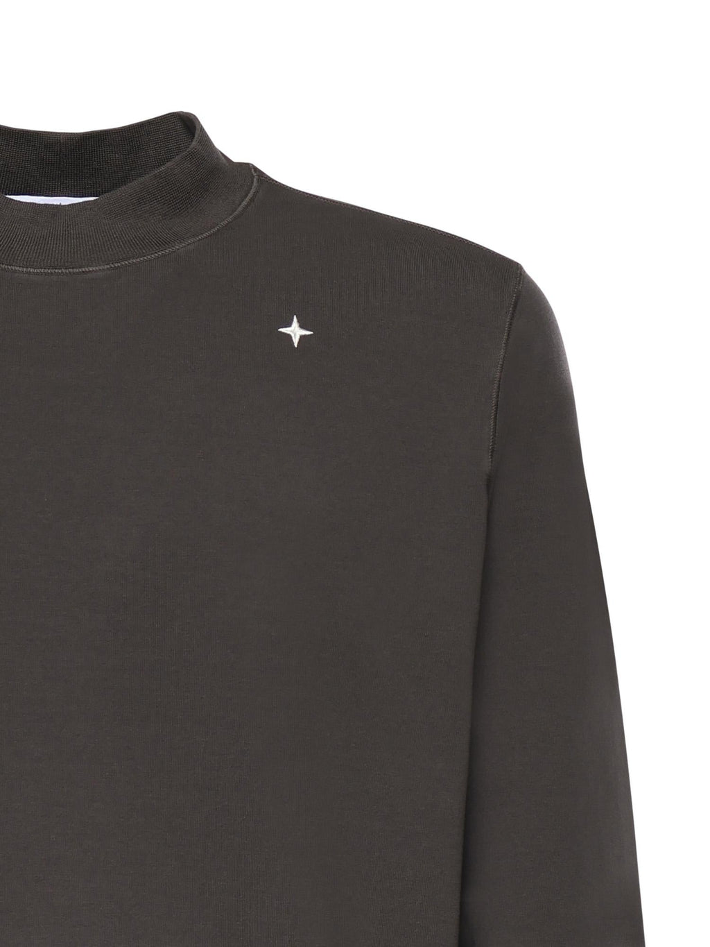 Felpa In Cotone Stretch Stone island – Гарантія оригінальності – вид ззаду