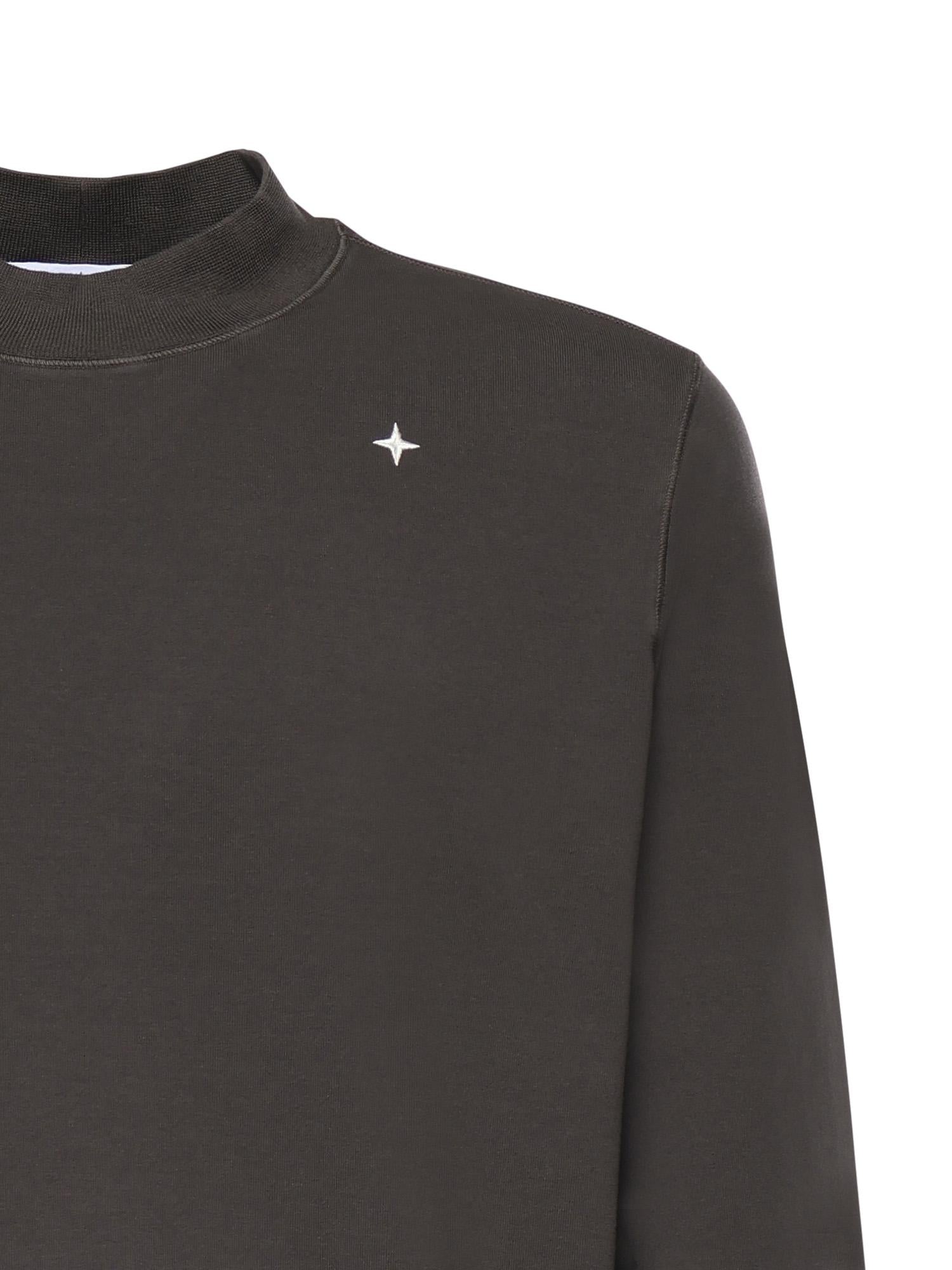Felpa In Cotone Stretch Stone island – Гарантія оригінальності – вид ззаду