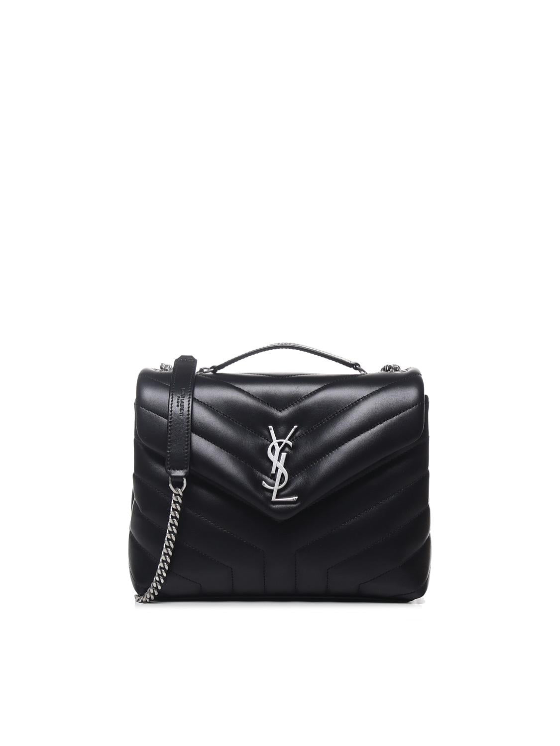 Borsa Loulou Piccola In Pelle Saint laurent – Гарантія оригінальності – боковий вид