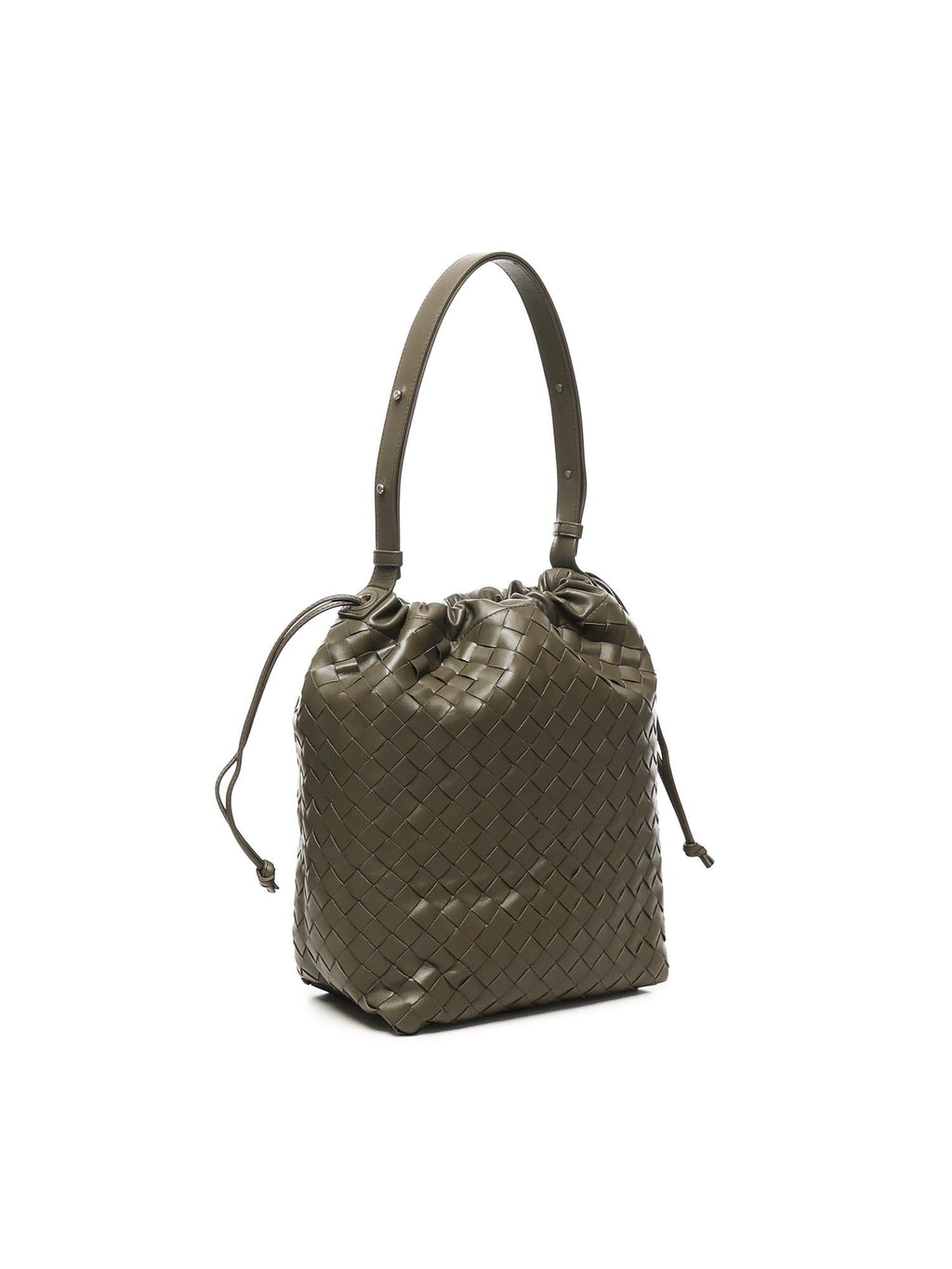 Bucket Intrecciato Biblioteca Bottega veneta оригінал – Купити в Україні – вид ззаду