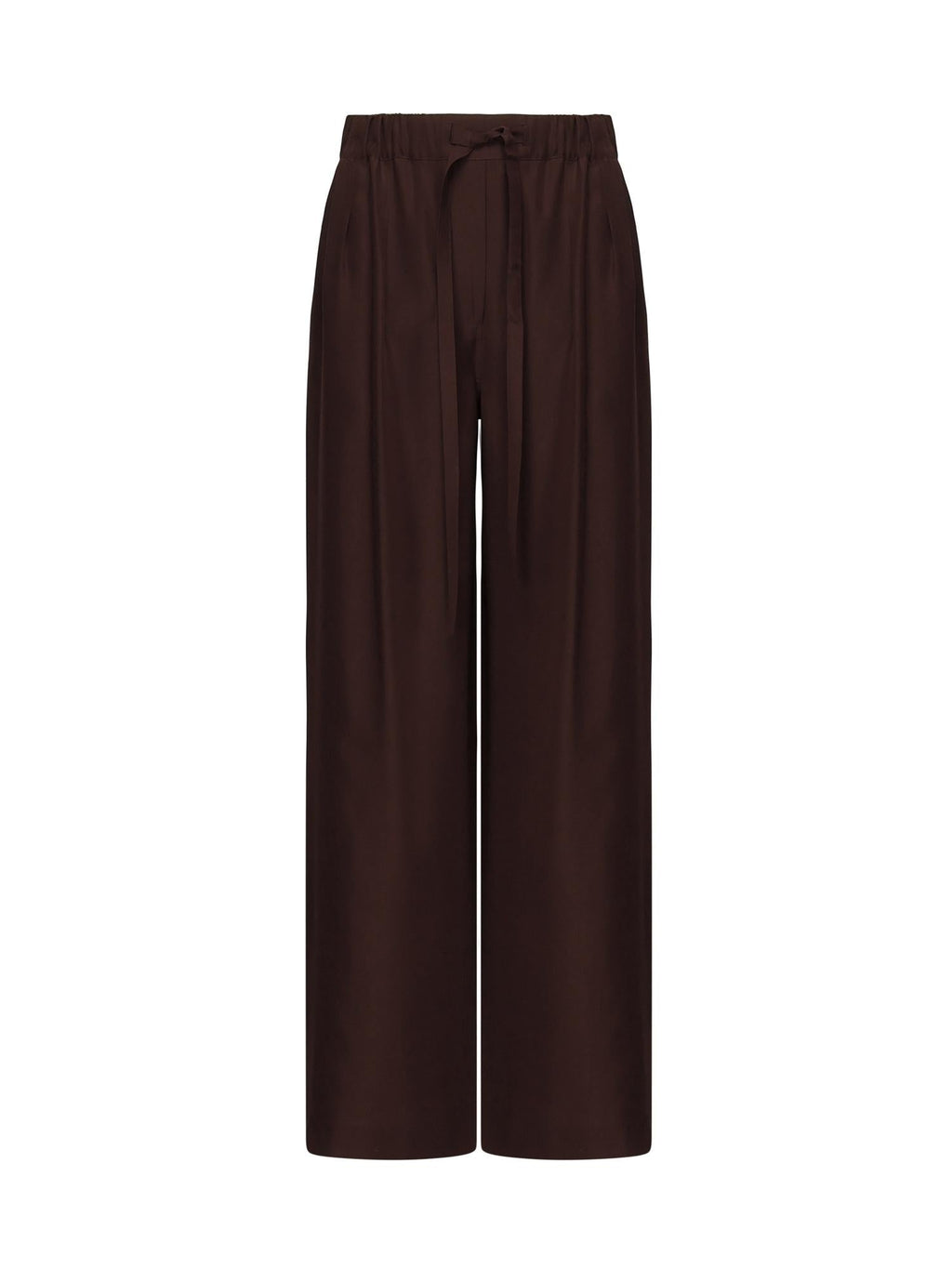 Pantaloni In Crêpe DI Seta Loewe – Гарантія оригінальності – боковий вид