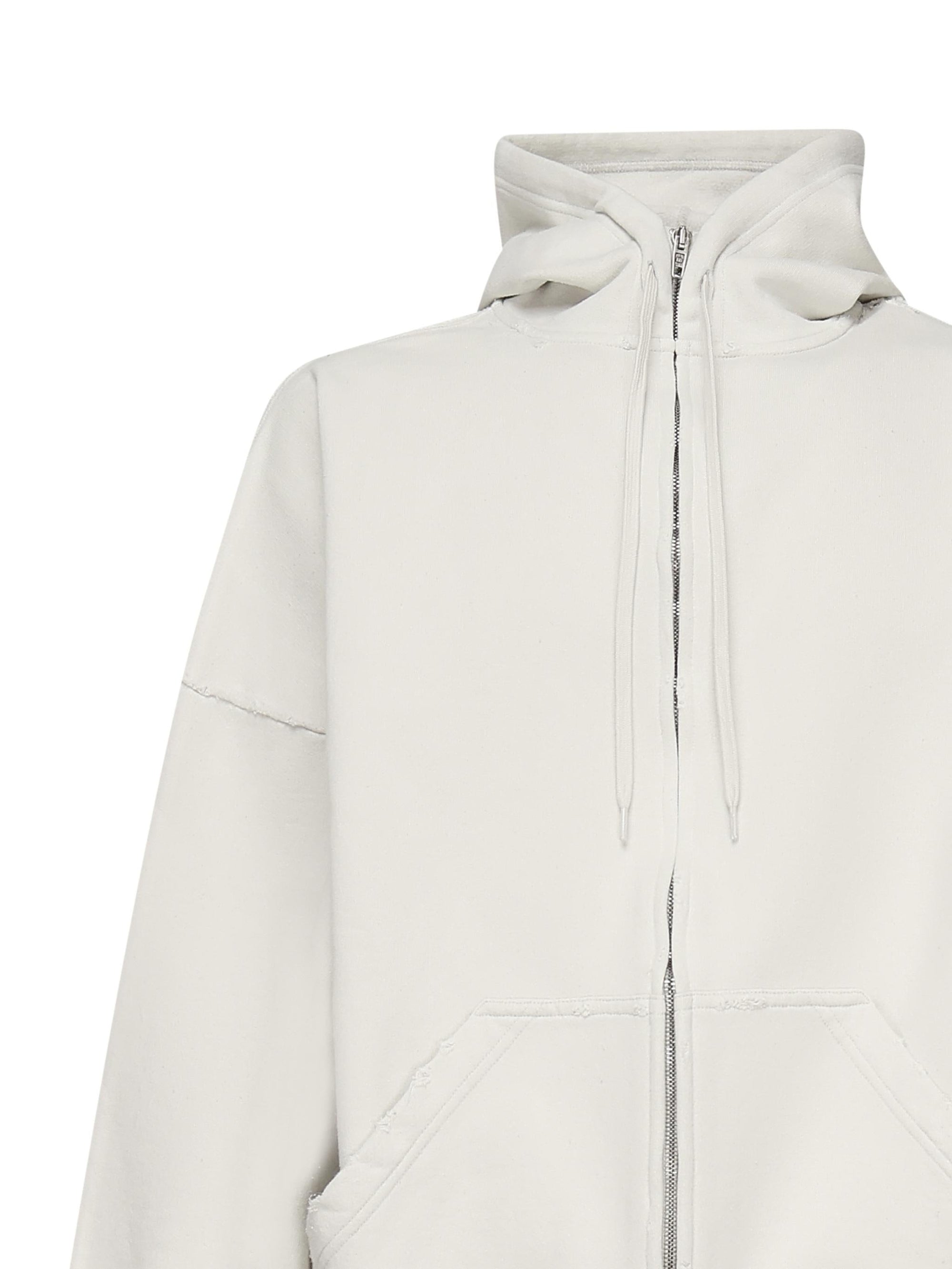Оригінальна Hoodie Con Zip Security Tape Balenciaga – вид ззаду
