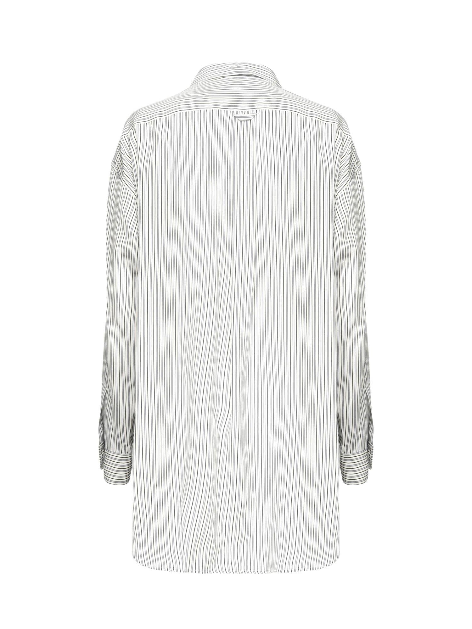 Camicia In Crêpe De Chine Miu miu – Гарантія оригінальності – детальний вид