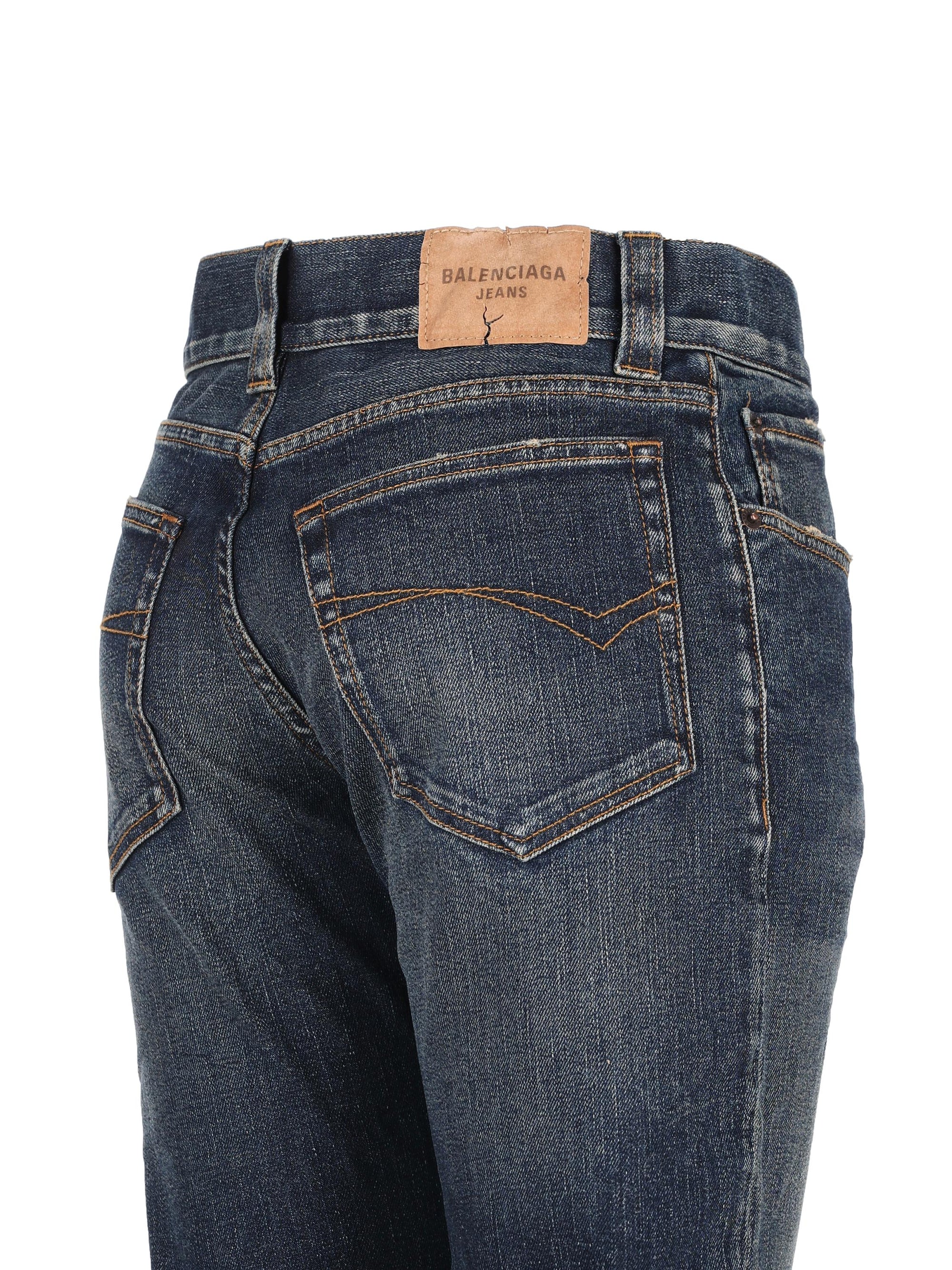 Slim Fit Bootcut Pants Balenciaga – Гарантія оригінальності – детальний вид - BALENCIAGA