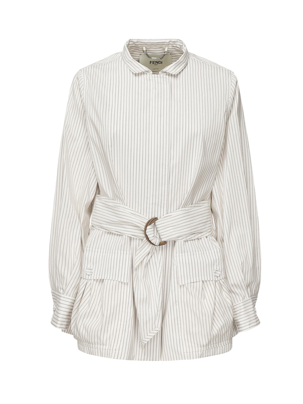 Оригінальна Blouson In Cotone E Seta Fendi – боковий вид