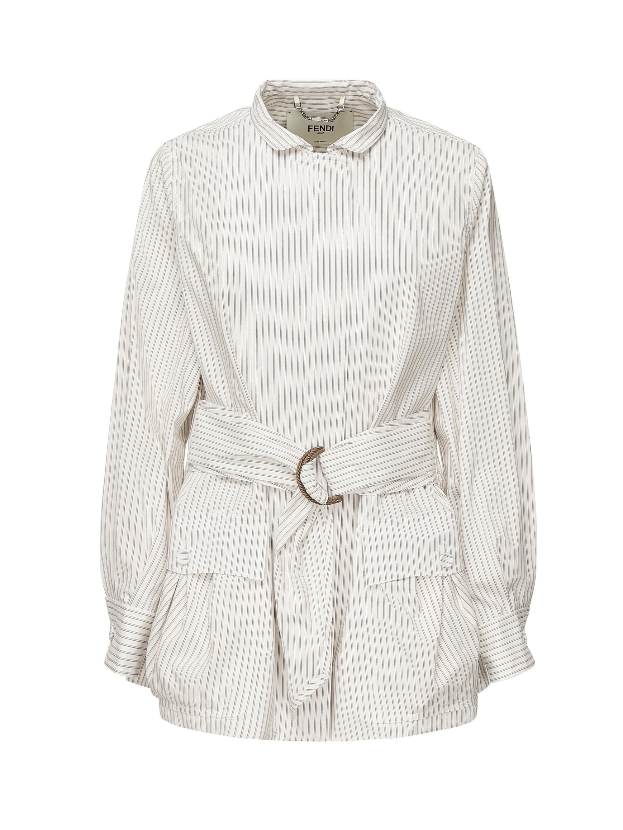 Оригінальна Blouson In Cotone E Seta Fendi – боковий вид
