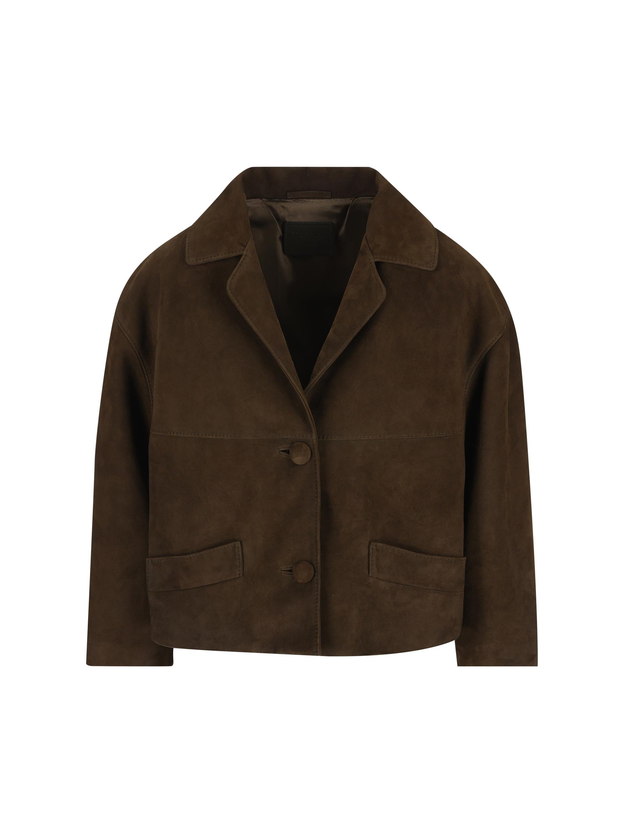 Оригінальна Giacca In Pelle Prada – боковий вид