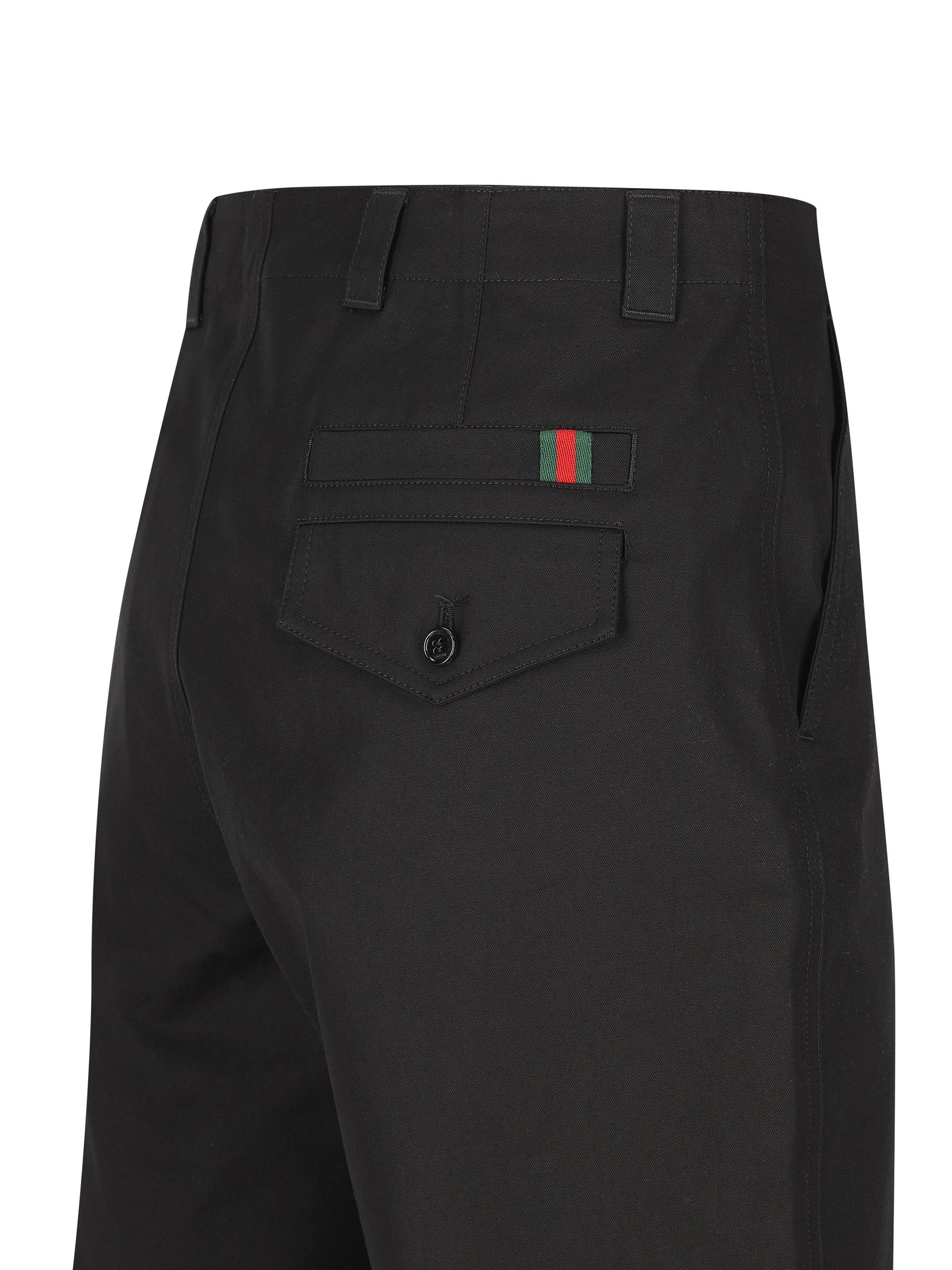 Cotton Twill Pants Gucci – Гарантія оригінальності – детальний вид