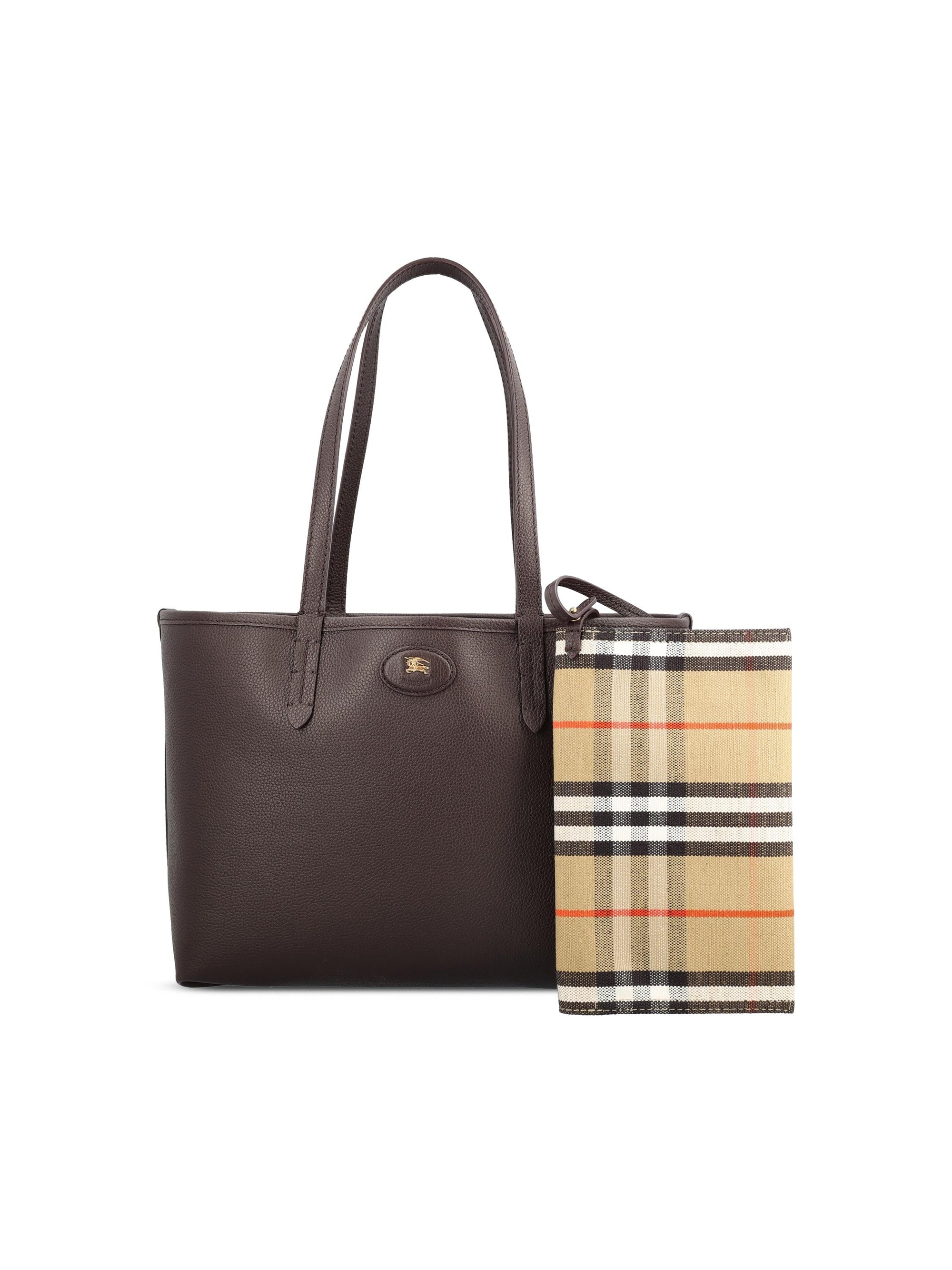 LL Sm Reversible Tote C&l Burberry – Гарантія оригінальності – боковий вид