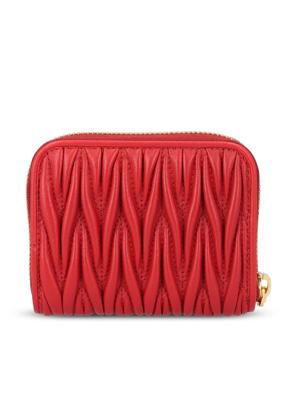 Leather Cardholder Miu miu оригінал – Купити в Україні – вид ззаду