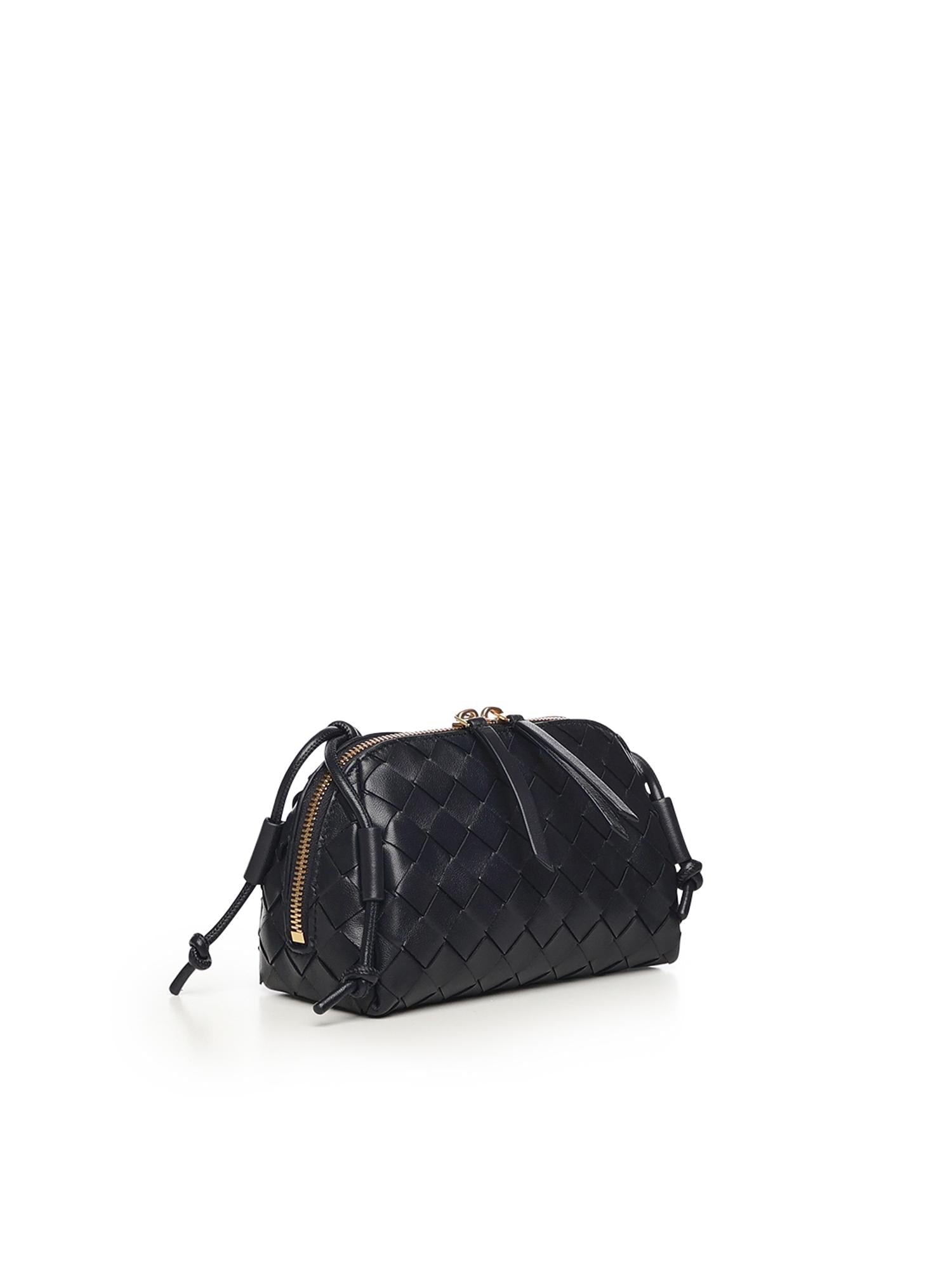Оригінальна Pochette Concert Bottega veneta – вид ззаду